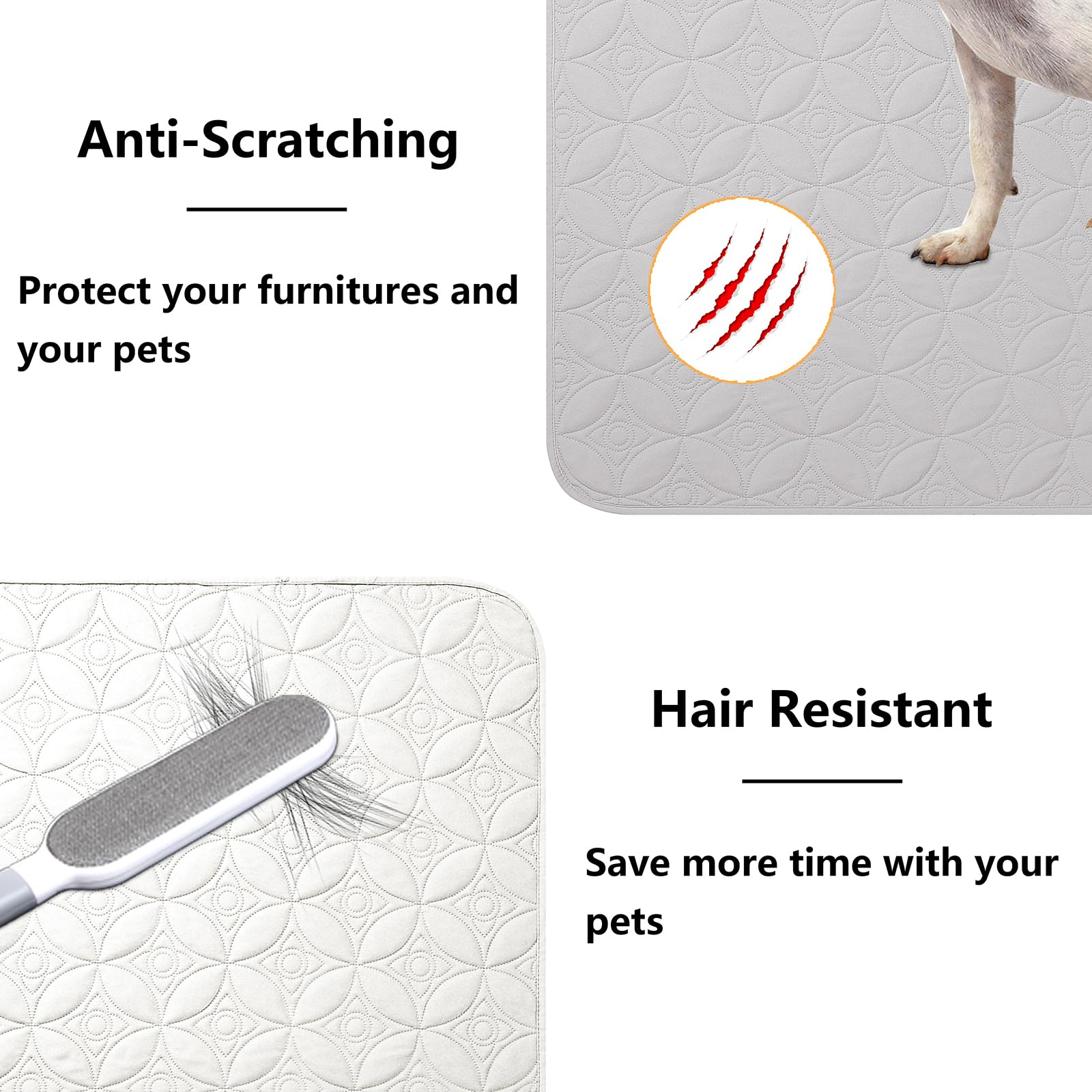 Tuffeel Waterproof Dog Blanket, 30x70 inches Small Pet Couch Covers for Sofa, Chair Bed Furniture Protector from Dogs Washable a