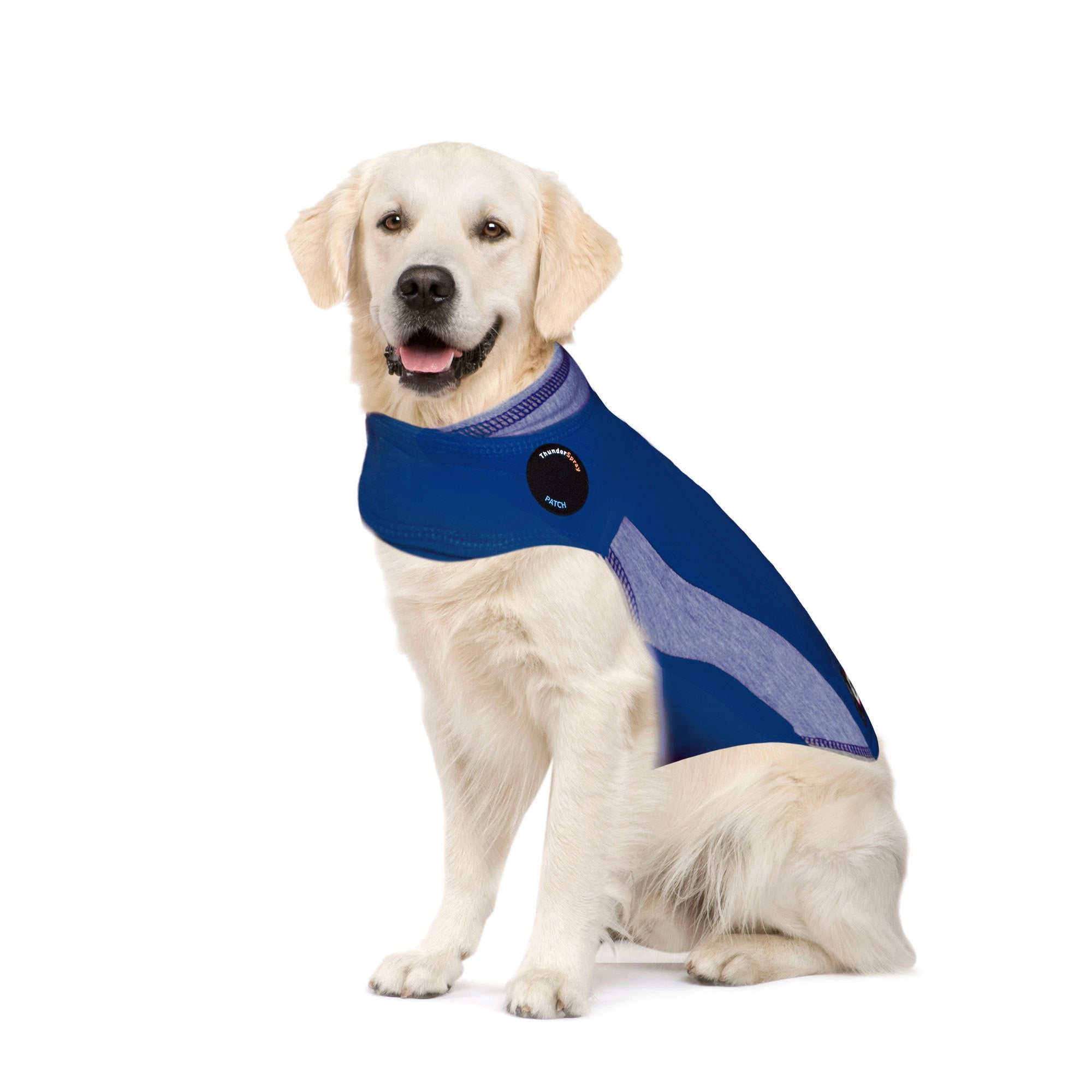 ThunderShirt for Dogs, X Large, Blue Polo - Dog Anxiety Relief Calming Vest