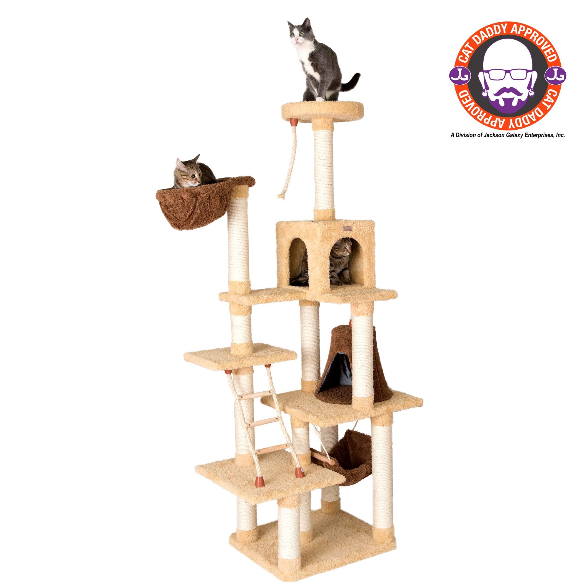 Armarkat Premium Cat Tree Model X7805, Goldenrod