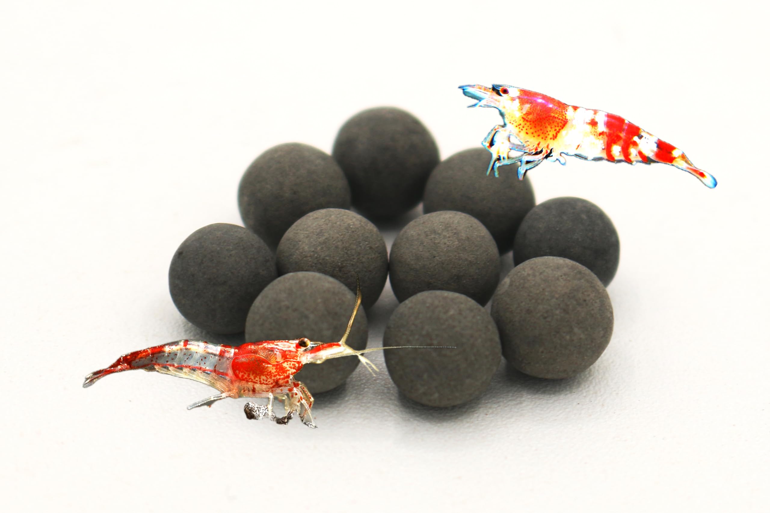 Awesome Industries Shrimp Tourmaline Balls with Calcium & Over 30 Elements That Improve Health, Color, Shedding, Breeding & Surv