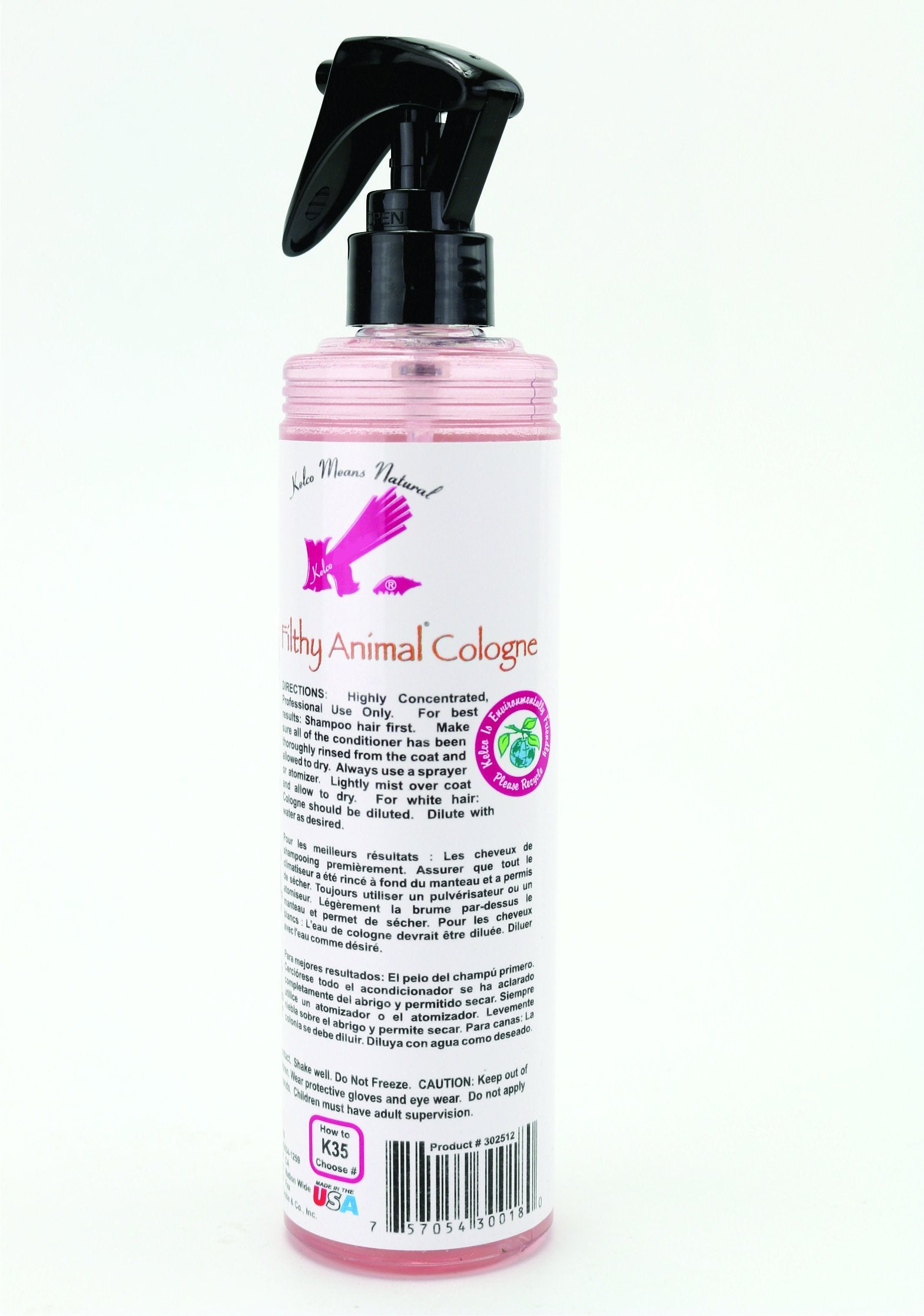 Kelco Filthy Animal Cologne, 11.7 fl. oz.