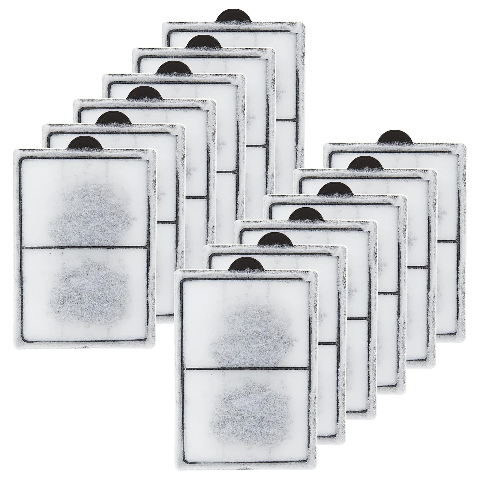 Top Fin Silenstream PF-L Refill for PF20, PF30, PF40 and PF75 Power Filters 6.5in x 4.5- (12 Count) 1 Year Supply