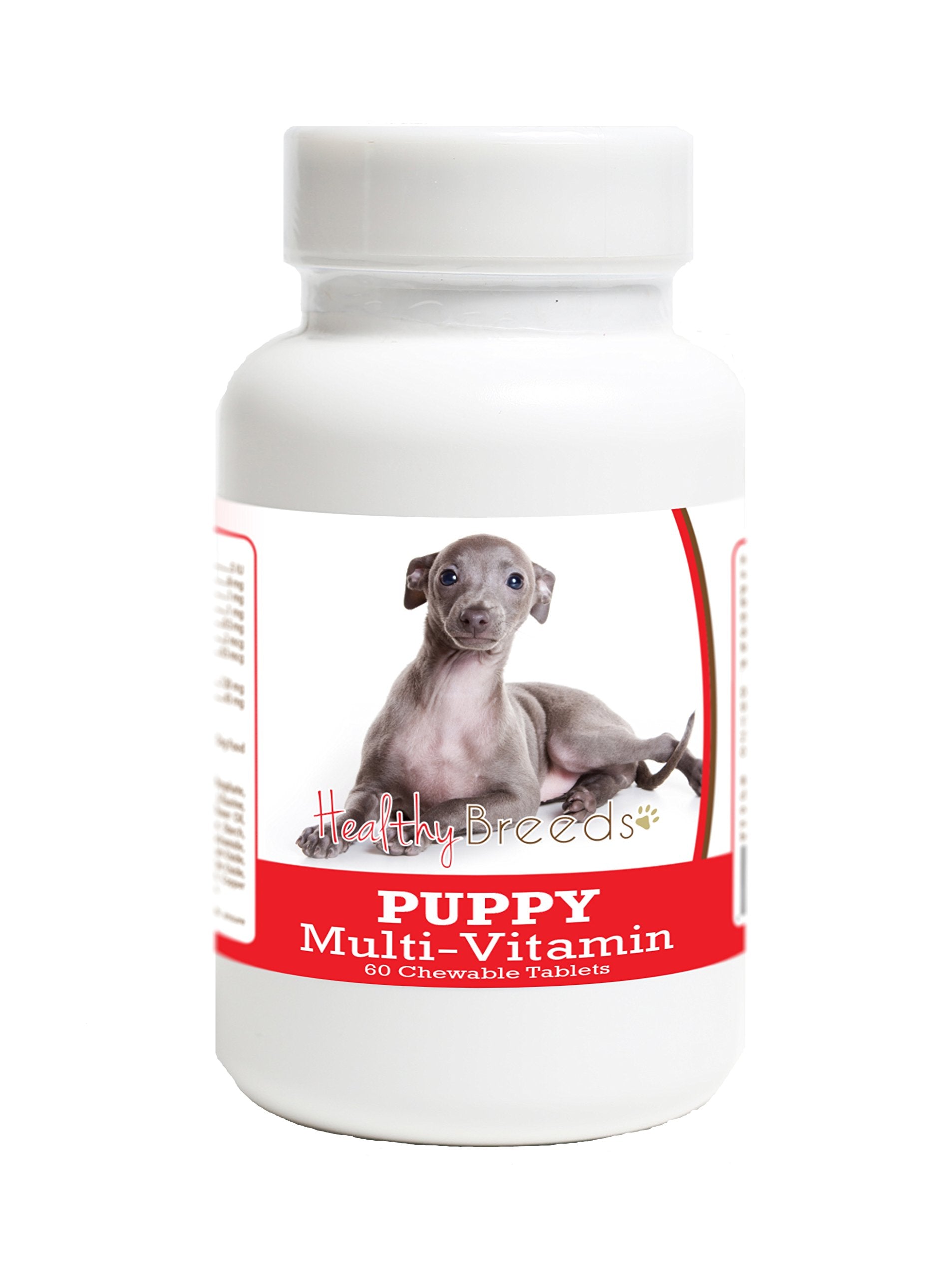 Healthy Breeds Italian Greyhound Puppy Dog Multivitamin Tablet 60 Count