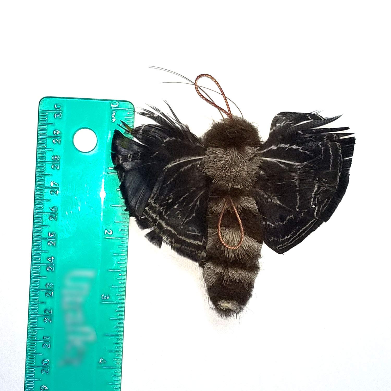 Big Sky Cats Buttermoth Refill/Attachment Cat Toy - Natural Buffalo/Deer: Fits The Wildcat And Popular Bird And Mouse Type Wands