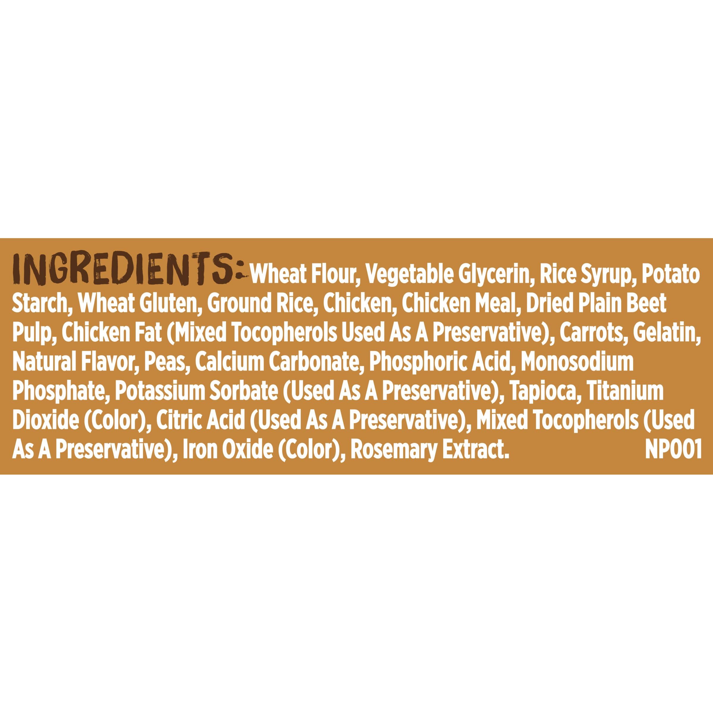 Nutrish Rachael Ray Dog Chews Soup Bones Minis with Real Chicken & Veggies, 16 Dog Treats