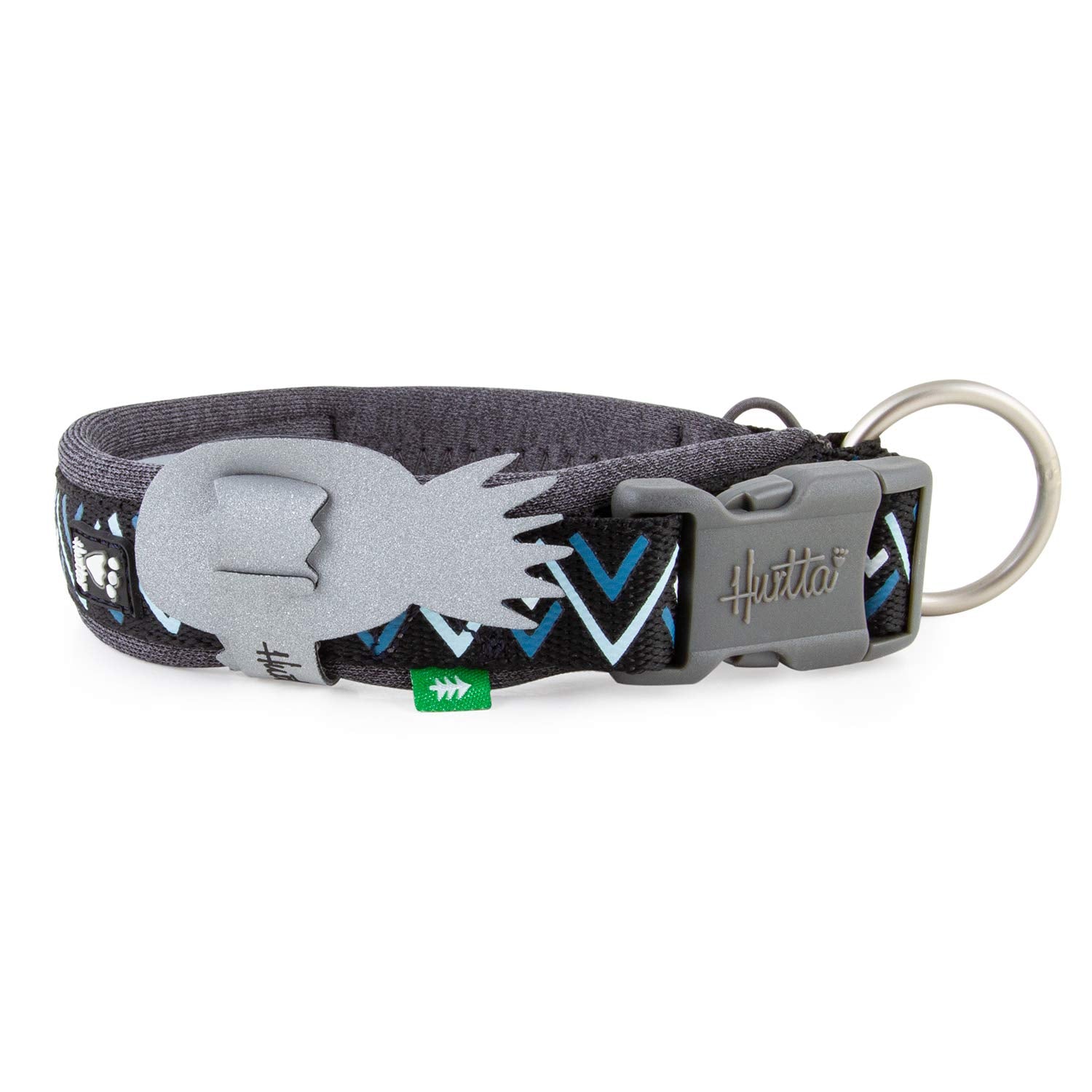 Hurtta Razzle-Dazzle Collar, Blackberry, 22-26 In