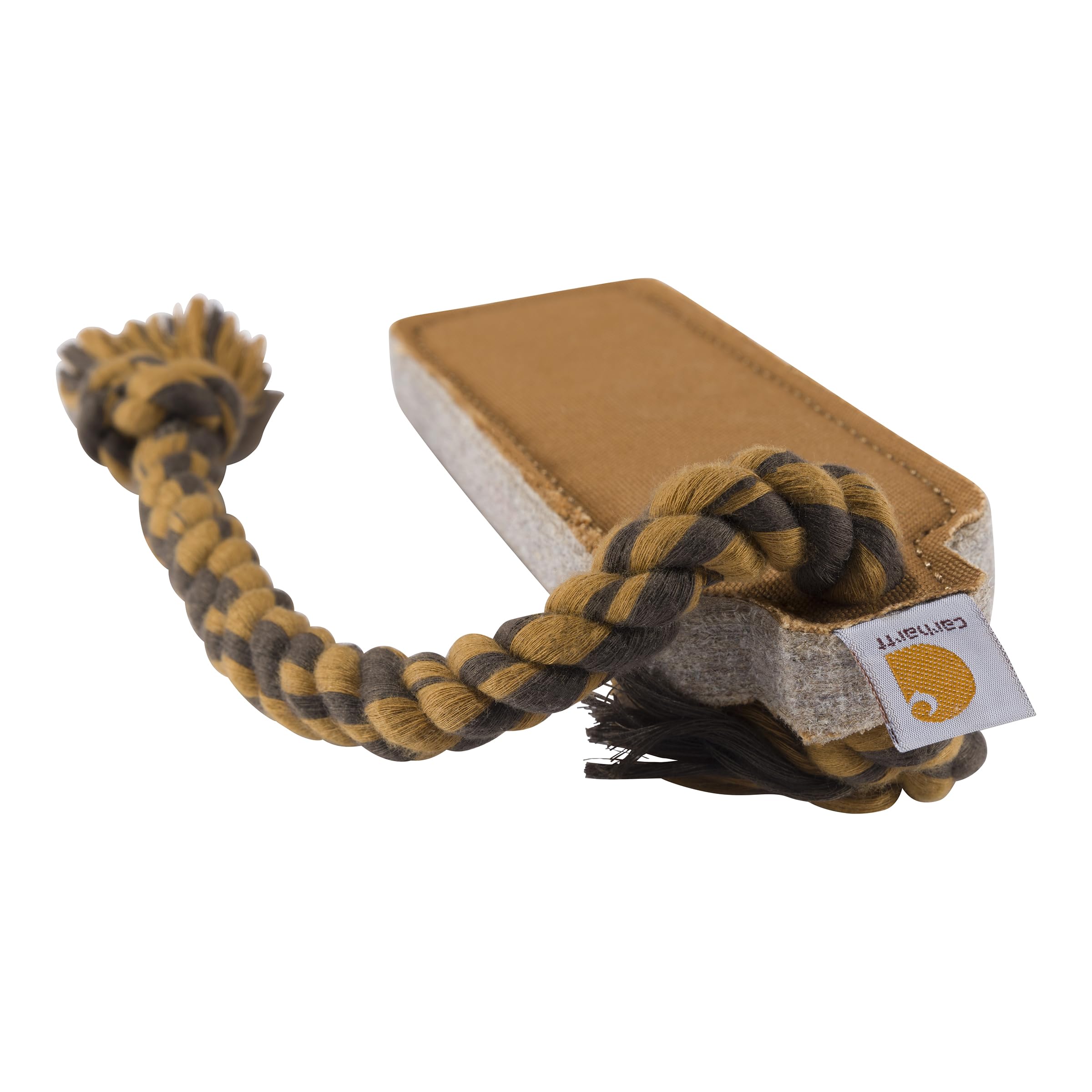 Carhartt Pet Training Tools, Rugged Dog Toys for Tug and Fetch, Bumper Compressed Flet Chew
