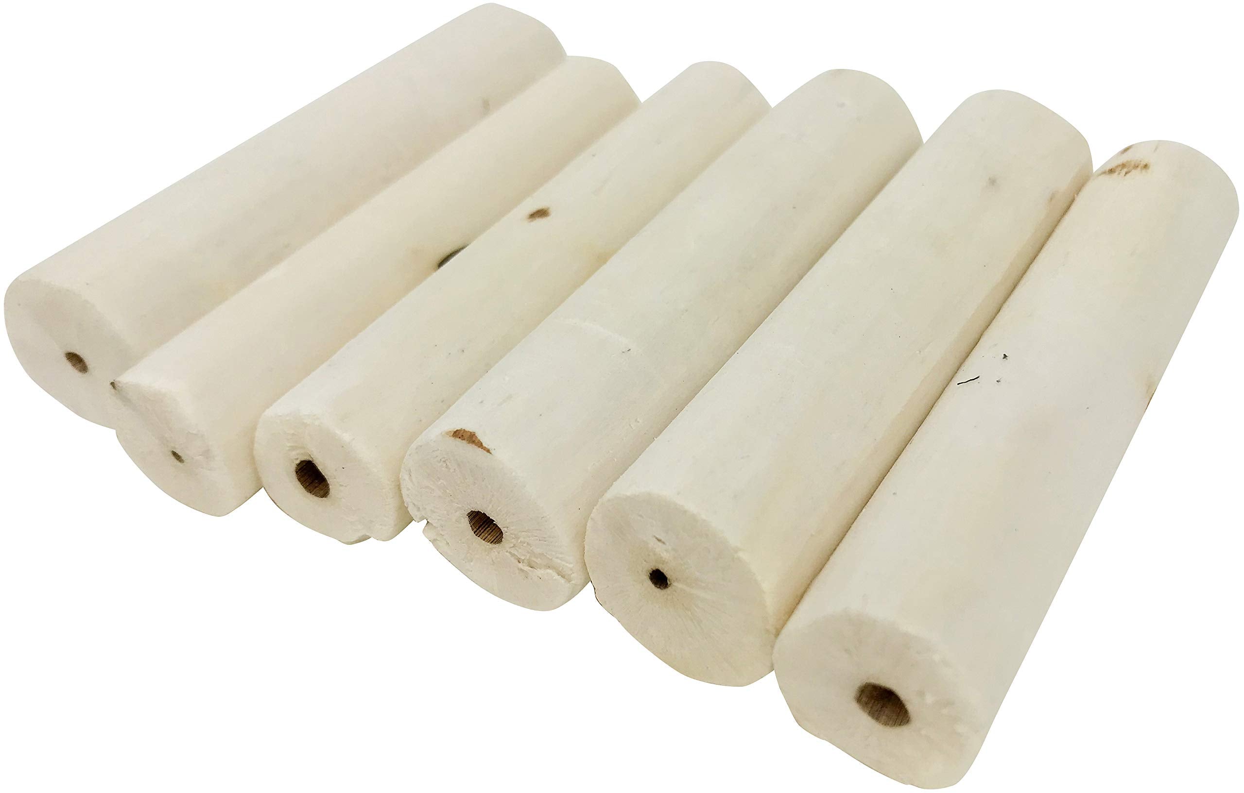 1288 Pk6 Natural Sola Stick Bonka Bird Toys Soft Forage Chew Parrot Parrotlet Budgie Finch Macaw