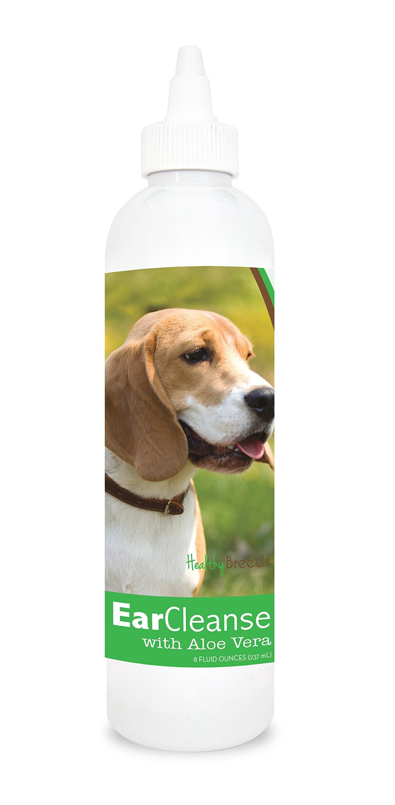 Healthy Breeds Beagle Ear Cleanse with Aloe Vera Cucumber Melon 8 oz