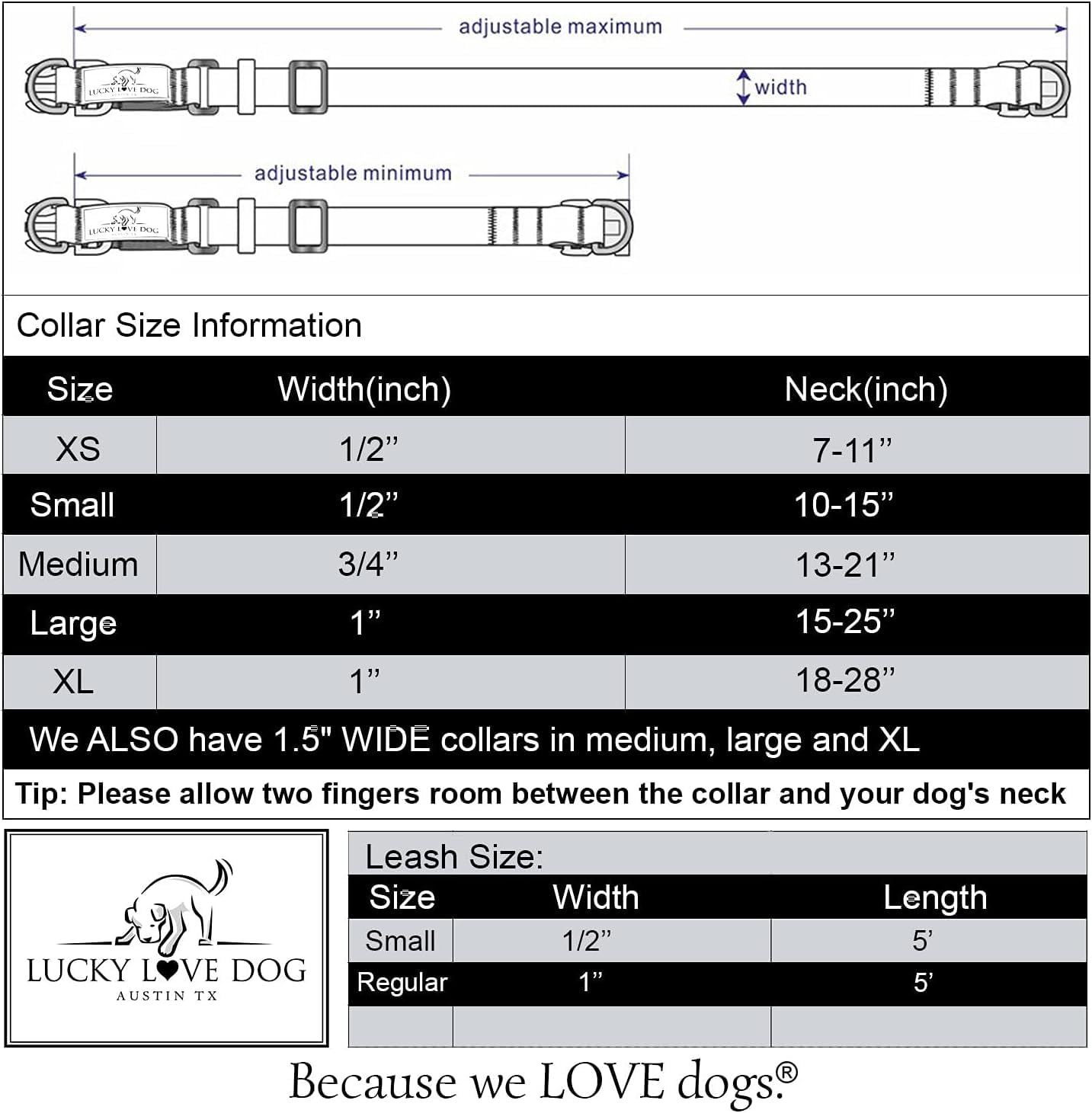 Lucky Love Dog Martingale Collar And Leash Set, Premium No Slip Collar And Leash Set, Floral Vivid Pattern Martingale Collar, Gr