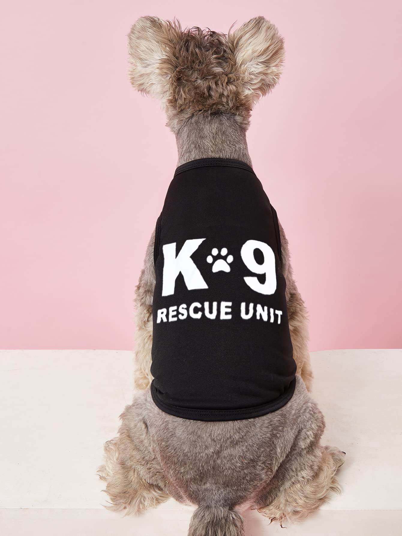 4 Packs Boy Dog Shirts Small Pet Clothes Tshirts For Puppy Boys Male Black Dog Clothes For Small Dogs