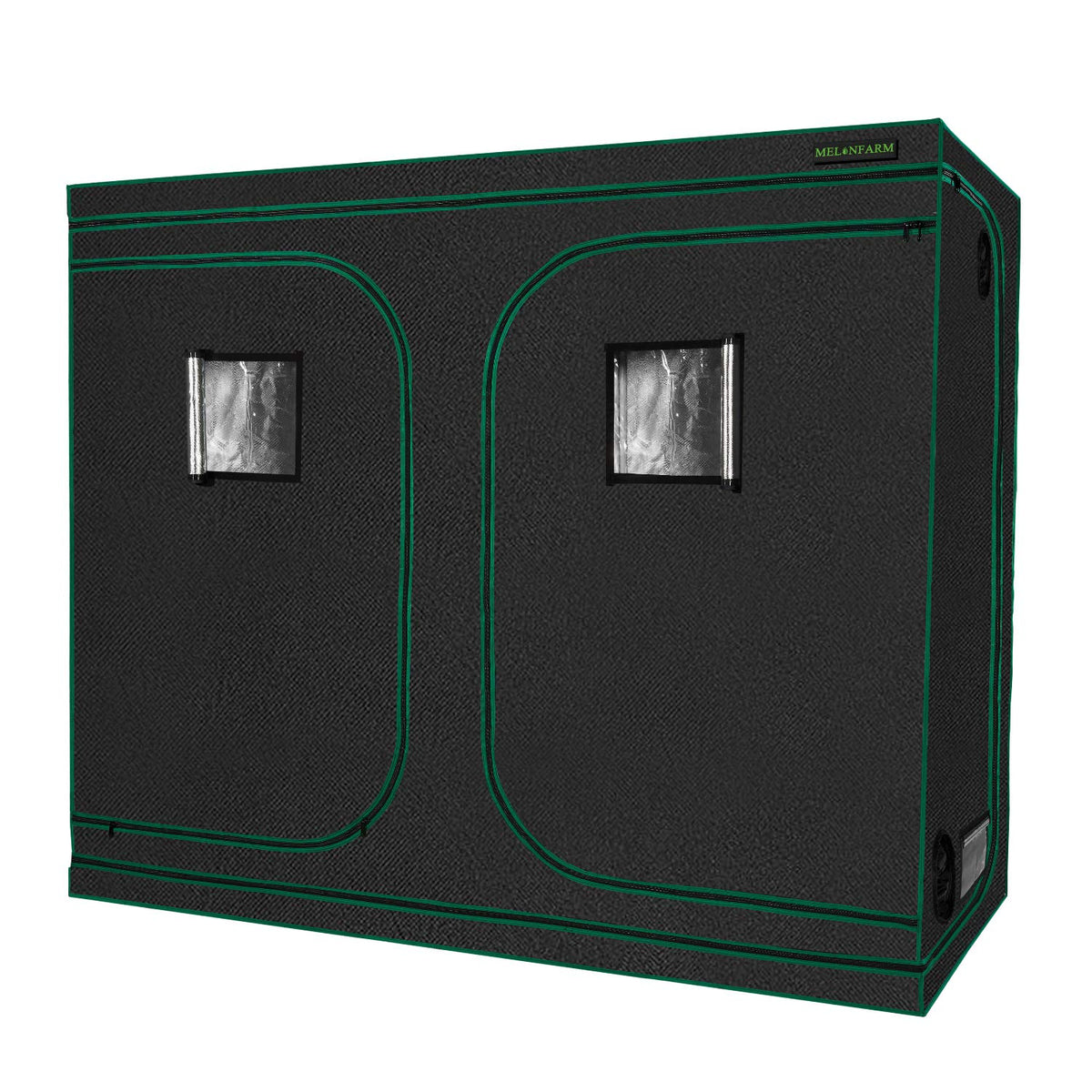 Melonfarm 4X8 Grow Tent 96X48X80Reflective 600D Mylar Hydroponic With Observation Window, Floor Tray And Tool Bag For Indoor Pla