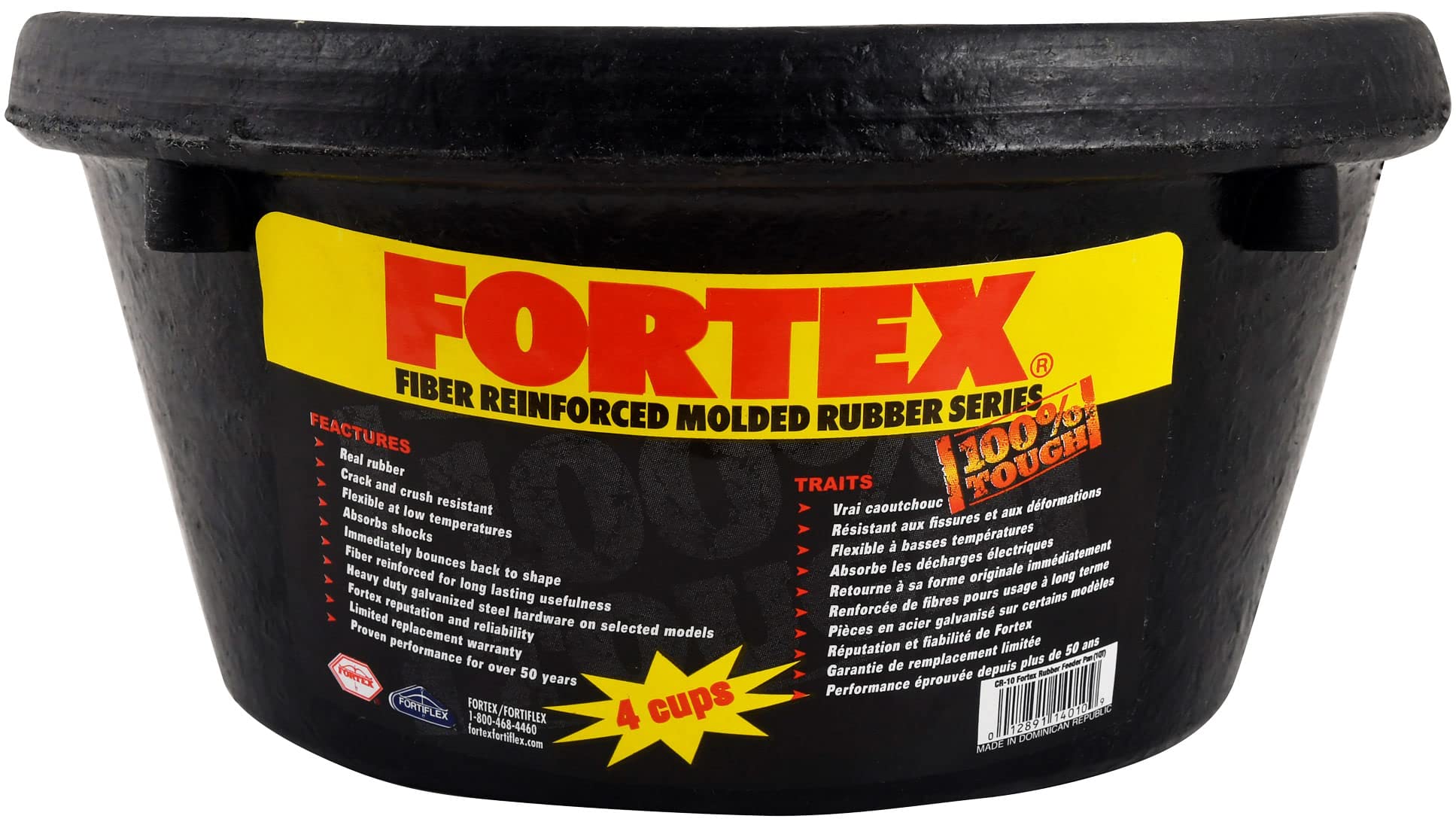 Fortex Small Feeder Pan For Dogs/Cats And Small Animals, 1-Quart