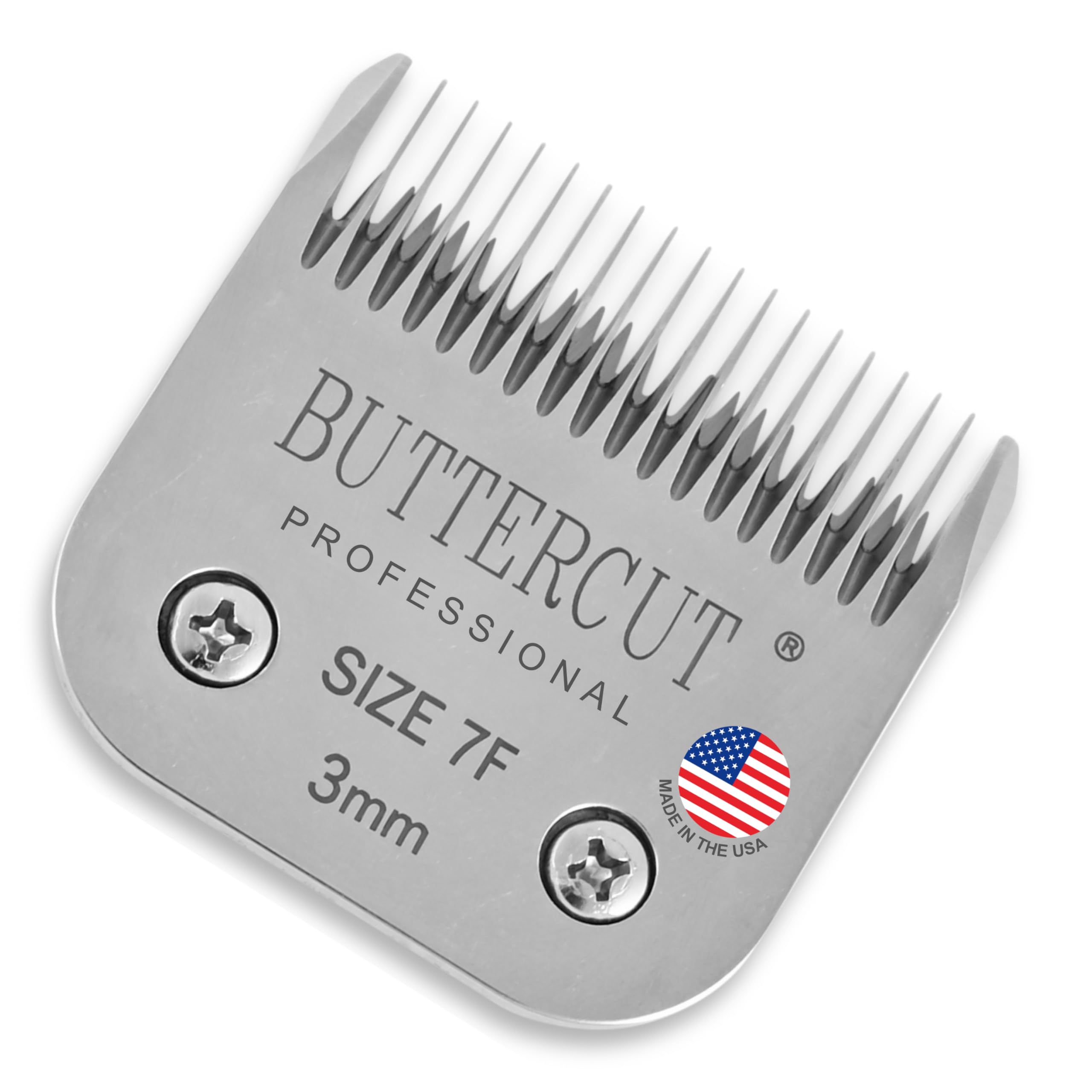 Geib Buttercut Stainless Steel Dog Clipper Blade, Size-7F, 1/8-Inch Cut Length
