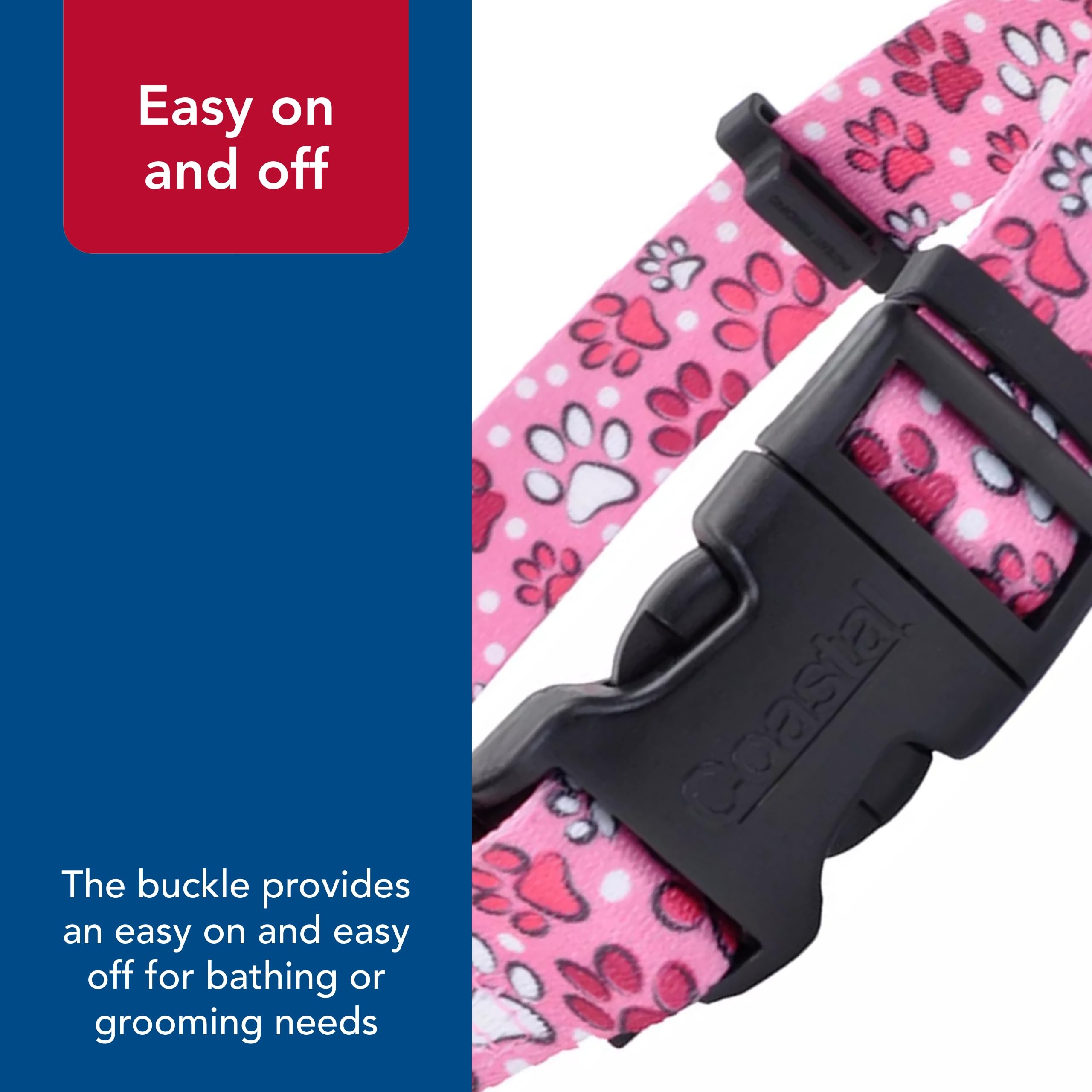 Coastal Pet SecureAway Collar Protector for Flea Collars - Adjustable pet Accessory - Protective Flea Collar for Dogs & Puppy -