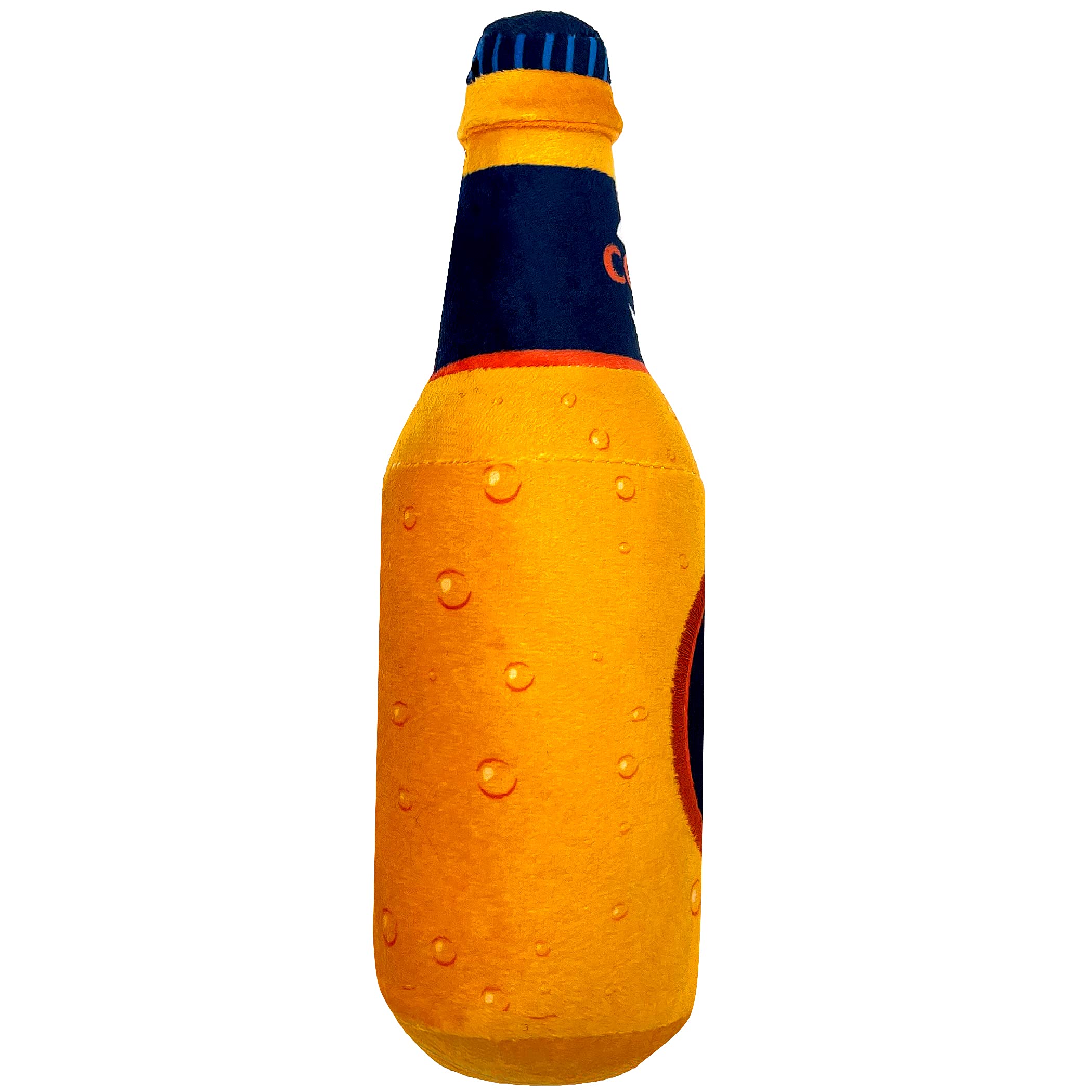 Pets First Ncaa Auburn Tigers Beer Bottle Plush Dog & Cat Squeak Toy- Cutest Stadium Soda Bottle Snack Plush Toy For Dogs & Cats