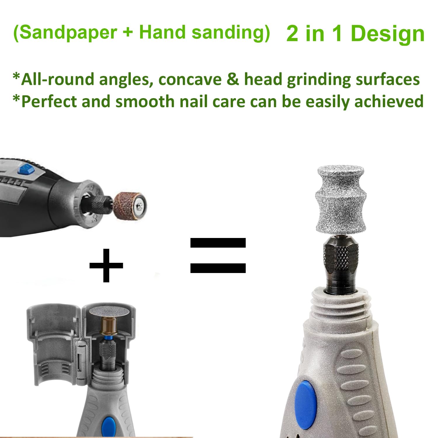 Diamond Nail Grinder for Dremel, Diamond Bits for Dogs, Dog Nail Grinder as Dremel Accessories, Dog Toenail Grinder for Animals