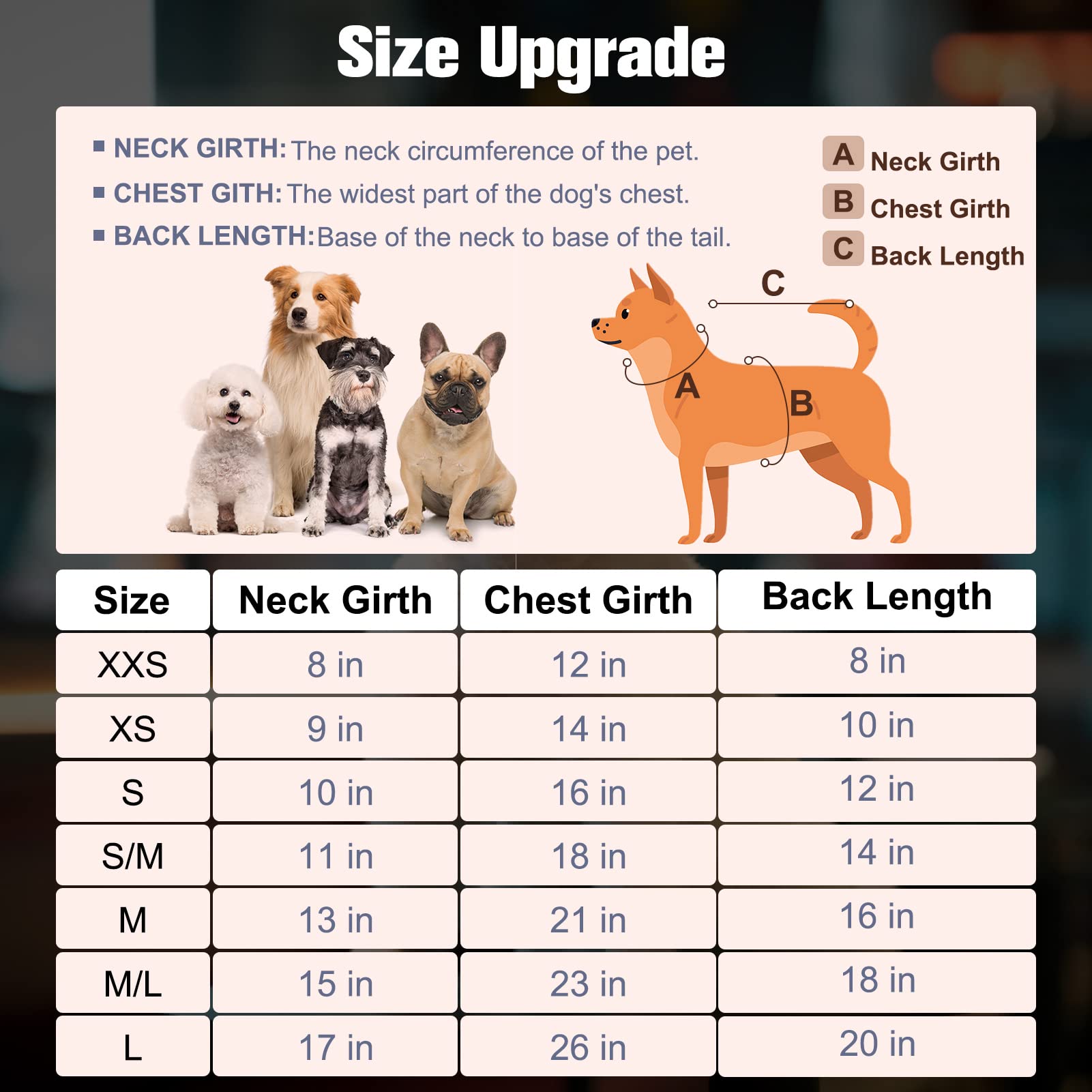 Beautyzoo Small Dog Sweater -Turtleneck Pullover Classic Cable Knit Fuzzy Winter Coat Dog Cold Weather Clothes For Small Medium