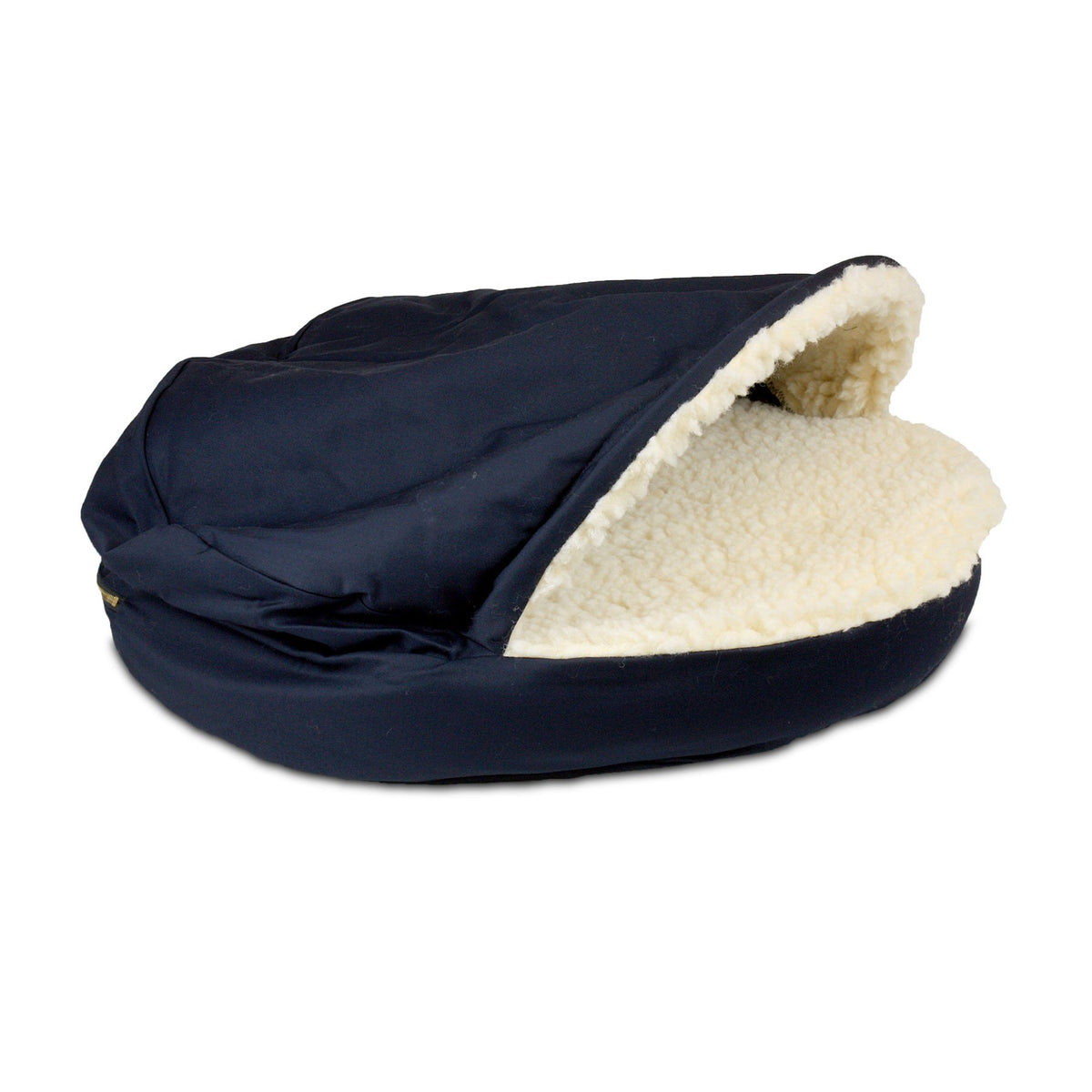 Snoozer Orthopedic Cozy Cave Pet Bed, Small, Navy