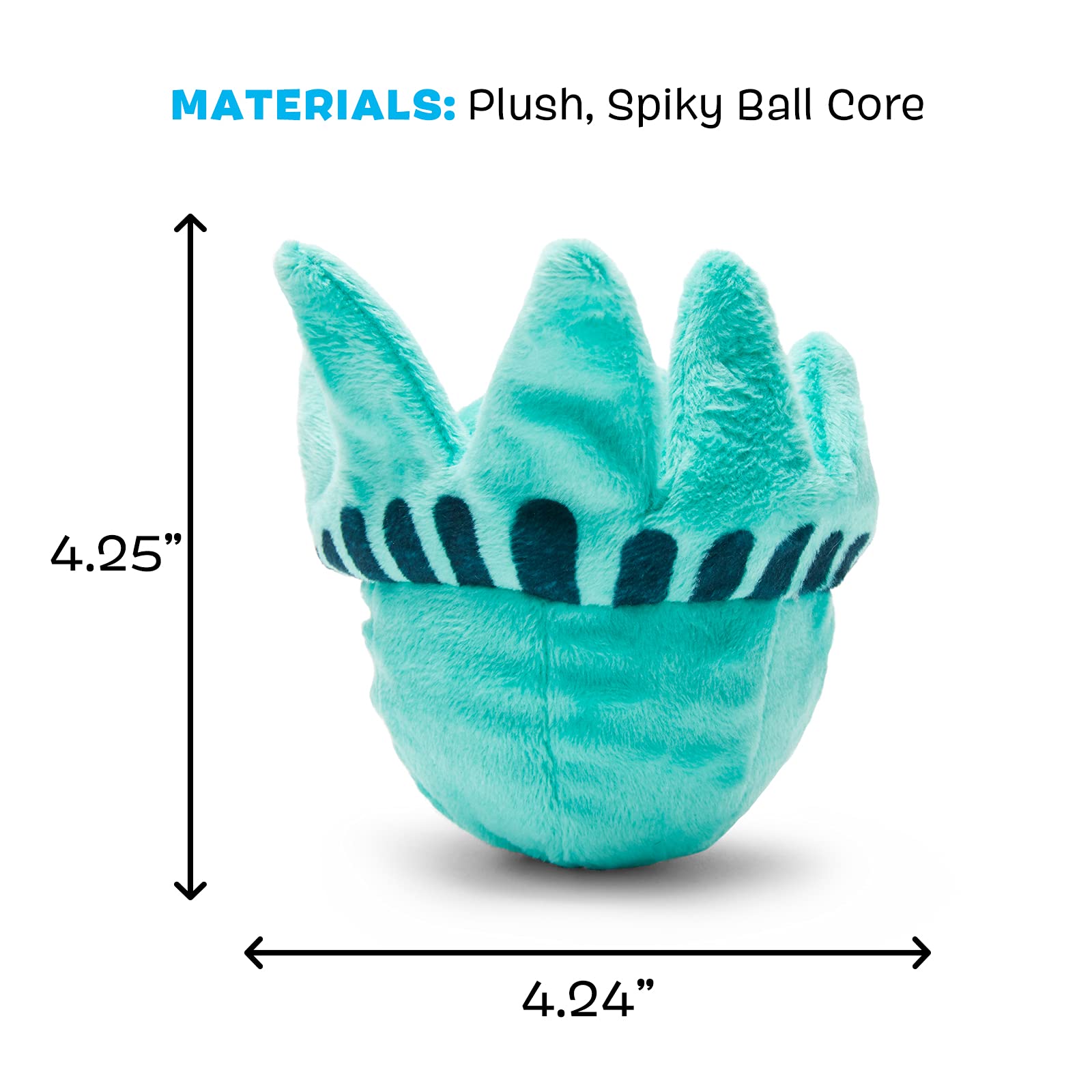 Barkbox Squeaky Dog Toys - Plush and Squeak Chew Toys  Puppy and Pet Toy for Large Dogs  Lady Liberty Ball  Large Dogs