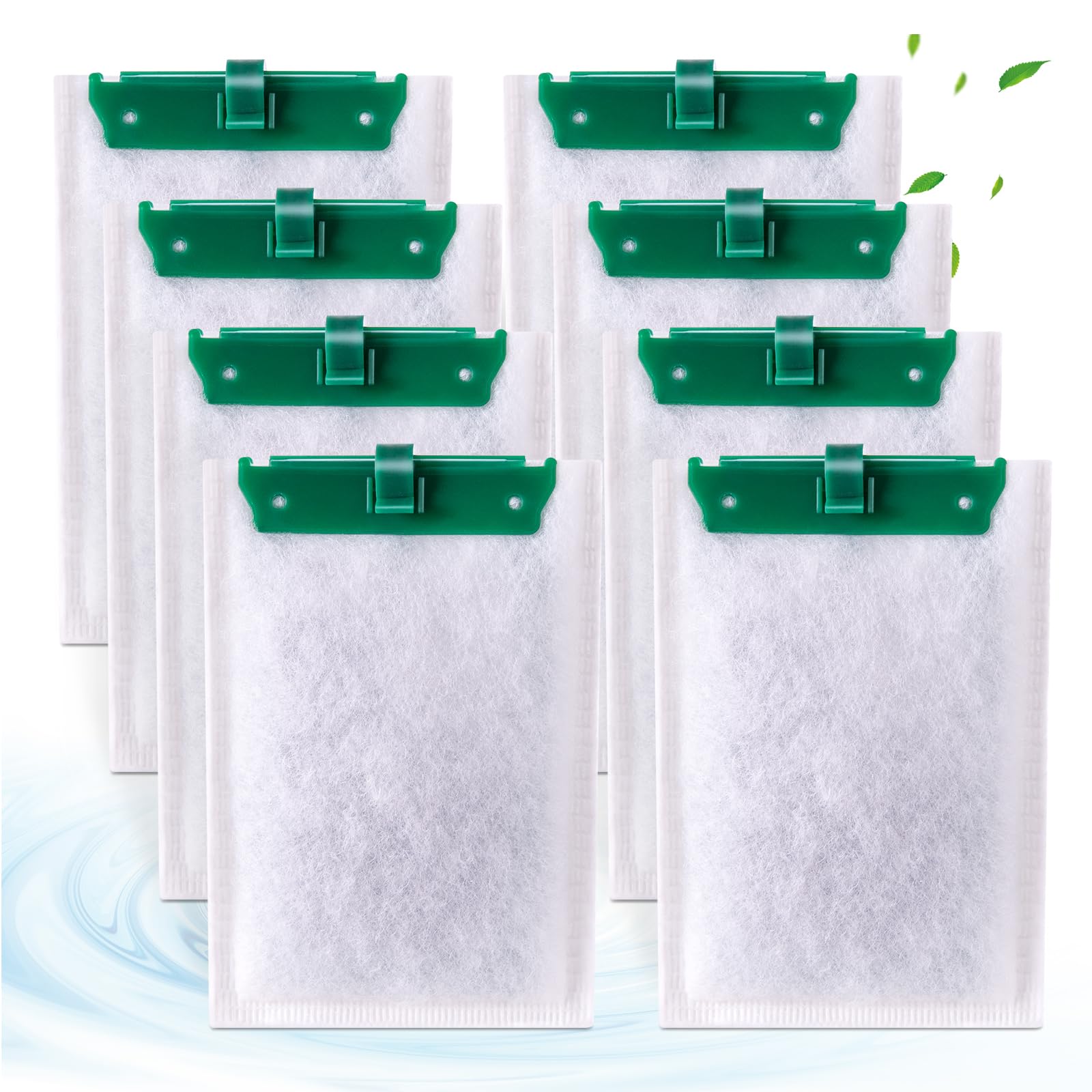 Xbbwmrs 8 Count Medium Filter Cartridges Compatible With Tetra Whisper Bio-Bag Filters Medium Replacement Filter Cartridges For 
