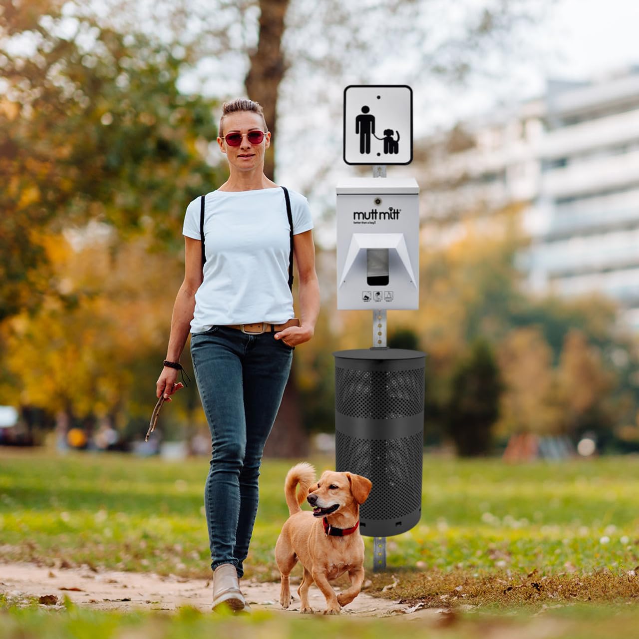 Mutt Mitt Singles Dog Waste Header Bags Multi-Product Listing - 1,000 Mutt Mitt Singles Bags Perfect For 2 Dog Waste Stations -