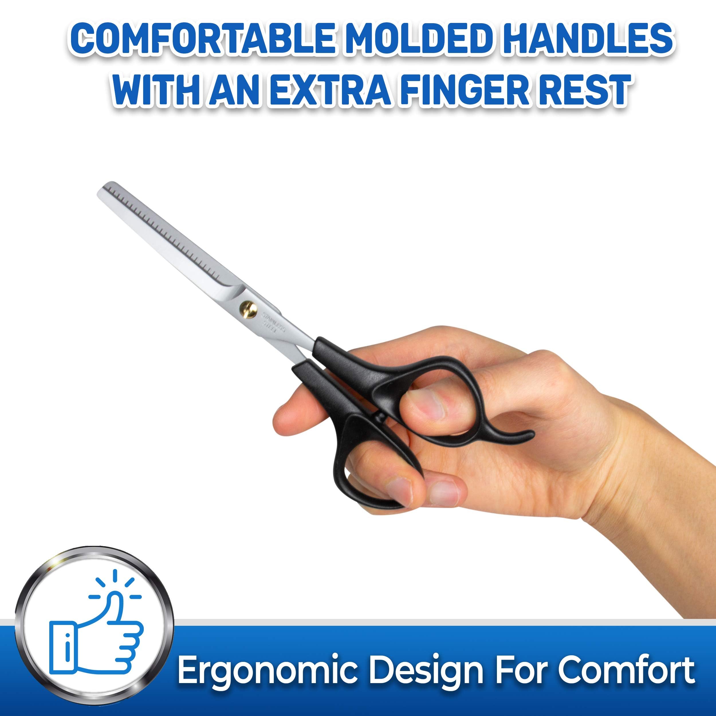 Pet Magasin Pet Thinning Shears - Professional Thinning Scissors With Toothed Blade