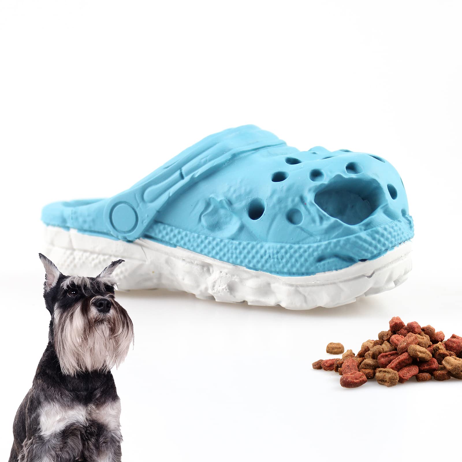 Mondotoy Dog Chew Toy,Durable Rubber Slipper Toy For Puppy,Dog Tough Toys For Pet Training And Cleaning Teeth,Interactive Puppy 