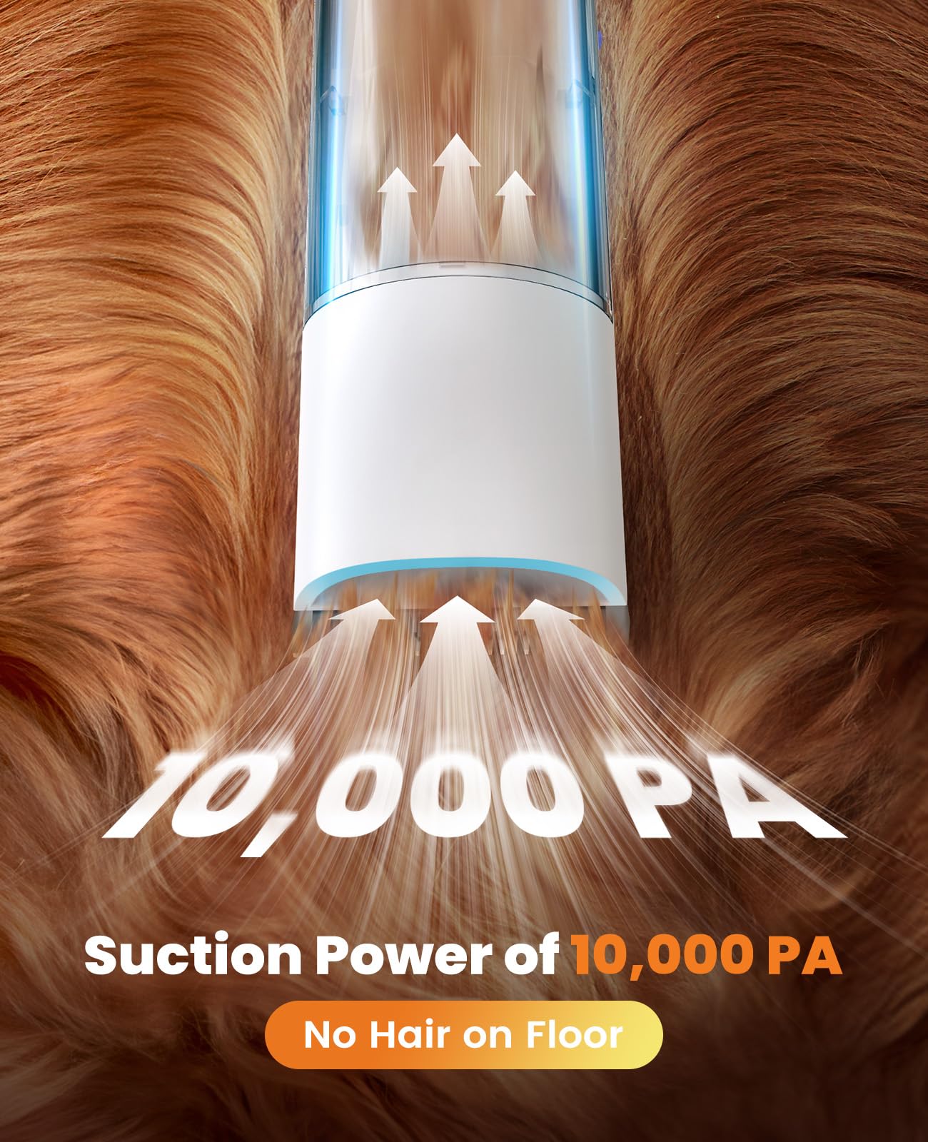 Oneisall Cordless Dog Grooming Vacuum,5200 Mah Dog Grooming Kit With Clippers,Nail Grinder,Trimmer,2L Dustbin For Shedding With