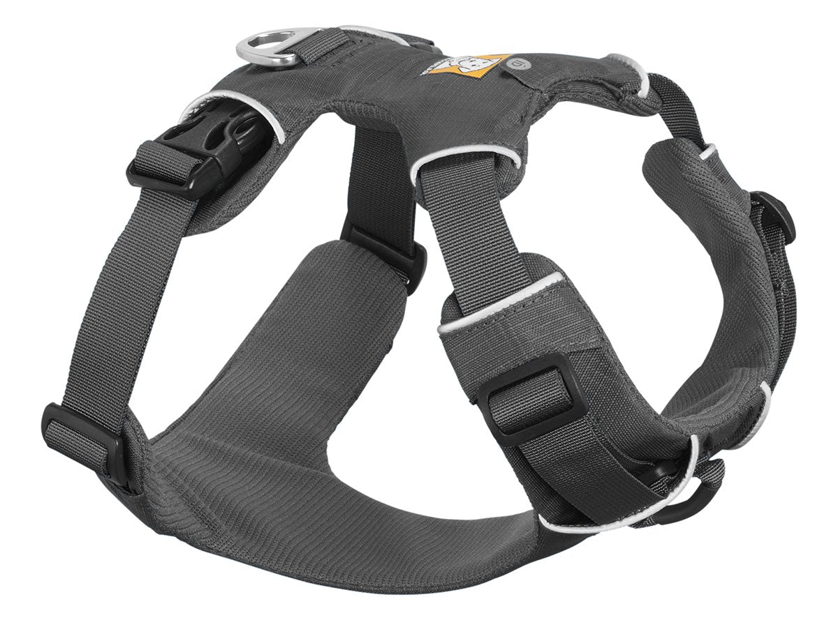 Ruffwear, Front Range Dog Harness, Reflective And Padded Harness For Training And Everyday, Twilight Gray, X-Small