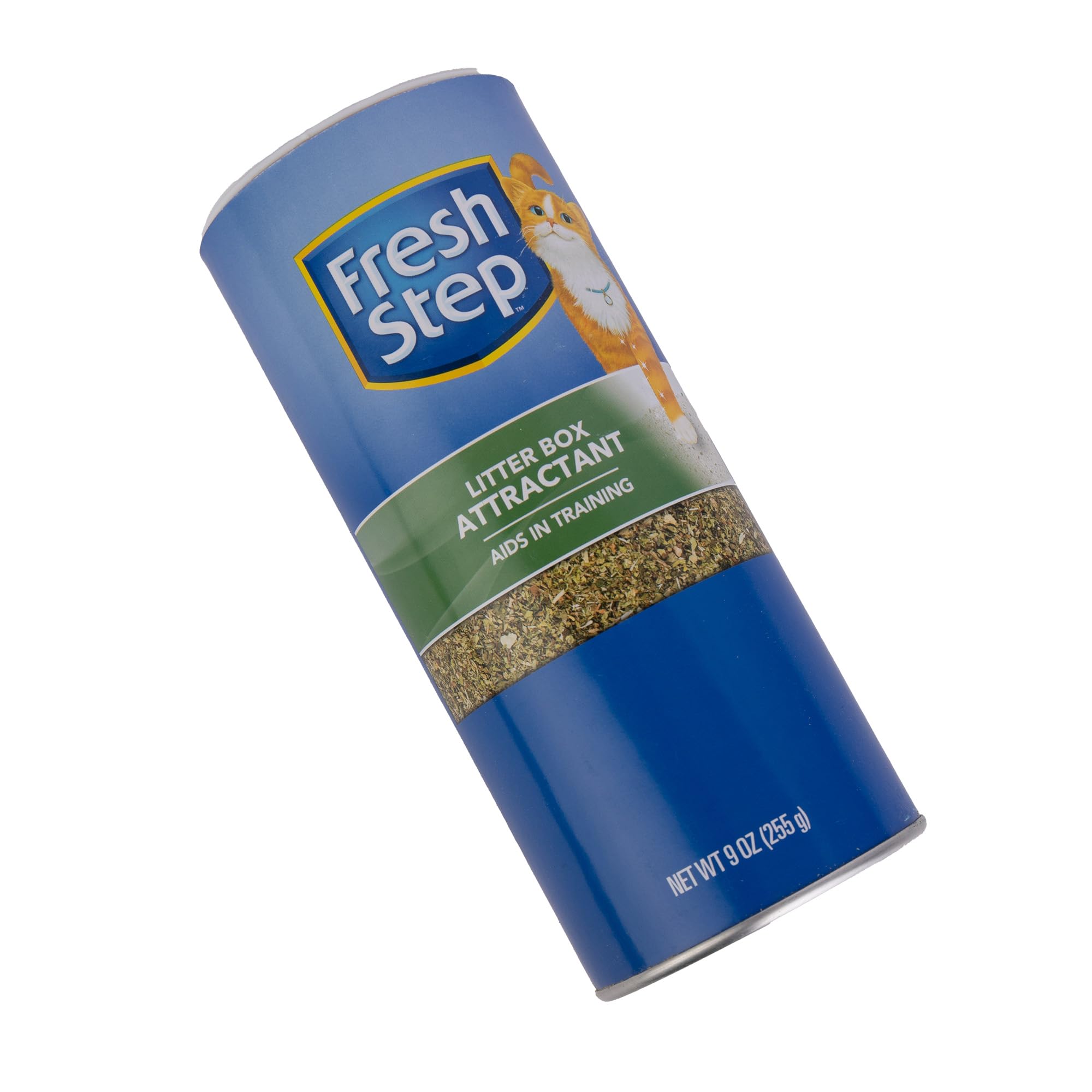 Fresh Step Litter Box Attractant Powder To Aid In Training, 9 Ounces | All Natural Training Aid For Cats And Kittens | Cat Attract Litter Additive For Litter Box, 9 Oz - 1 Pack