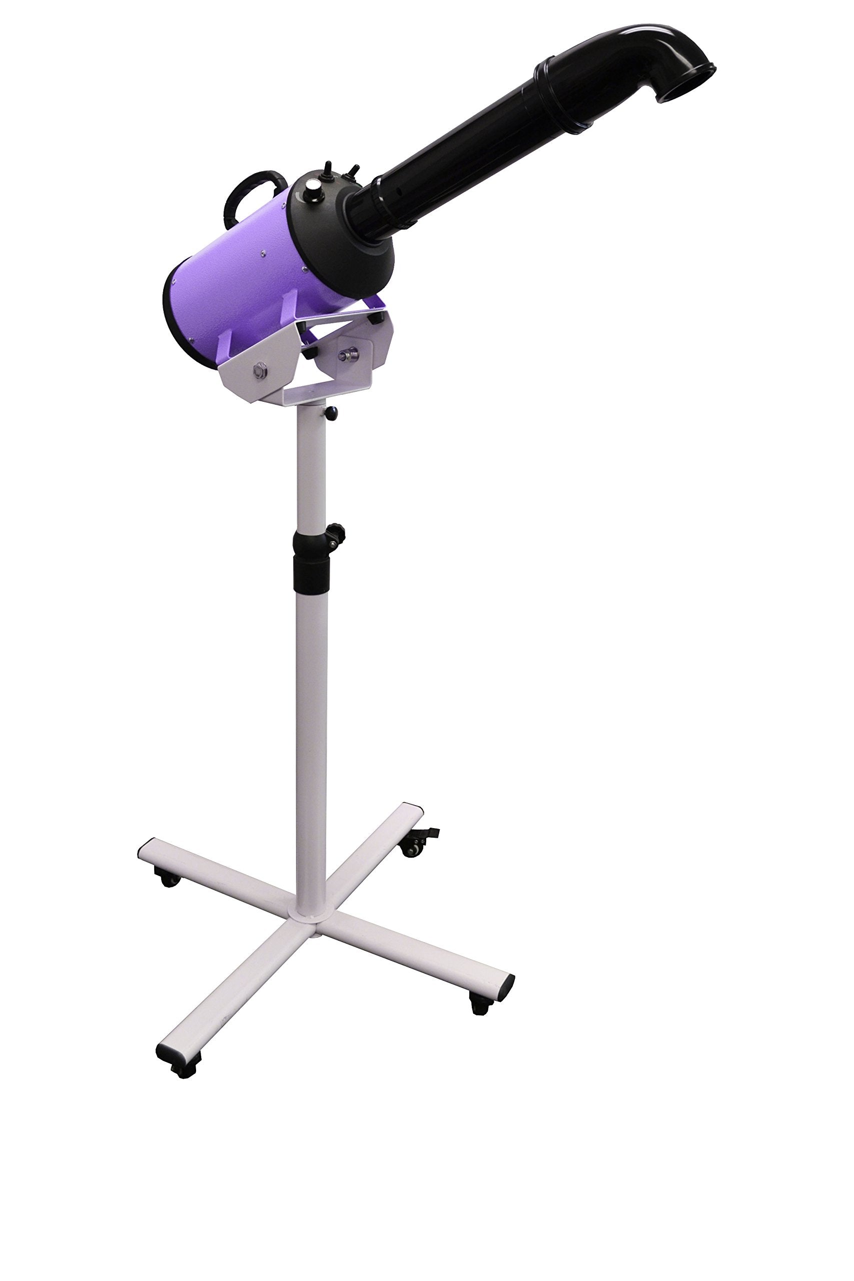 Flying Pig High Velocity Dog Pet Stand Grooming Dryer w/Variable Air Speed & Heat (Purple)