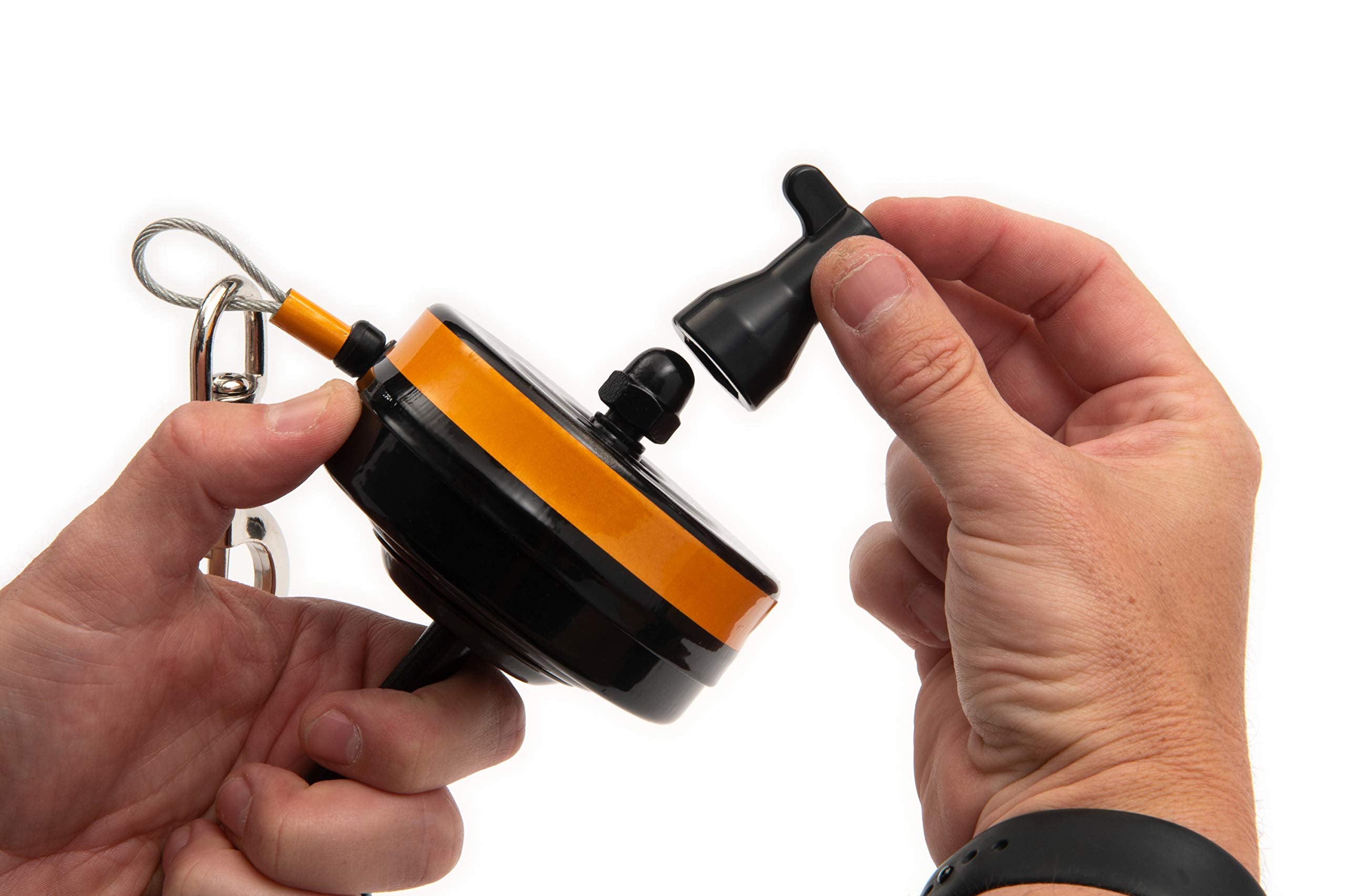 Lixit Bracket Mount And Stake Retractable Leash Tie Outs For Dogs (Stake, Small)