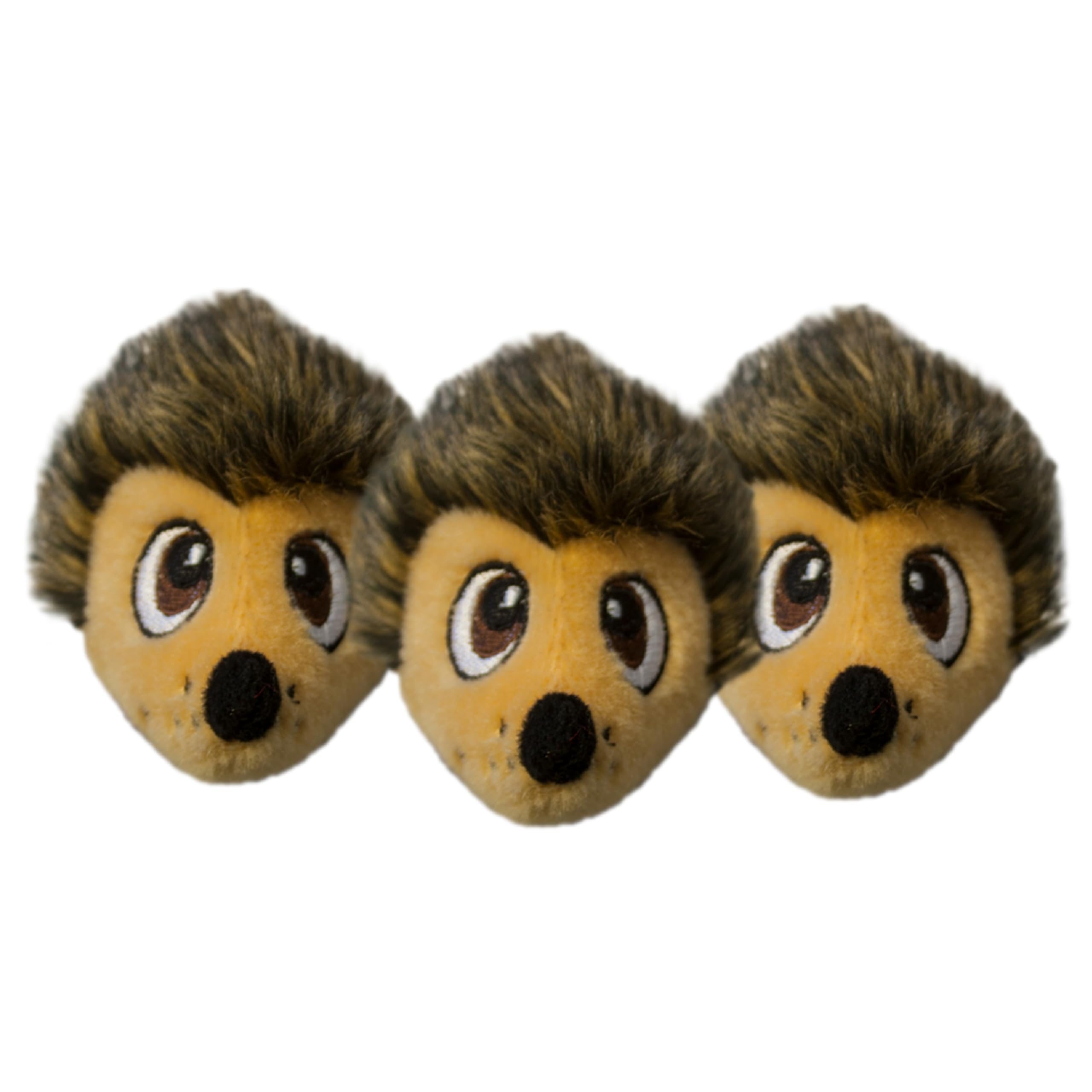 Outward Hound Squeakin' Hedgiez Plush Replacement Dog Toys - 3 Pack