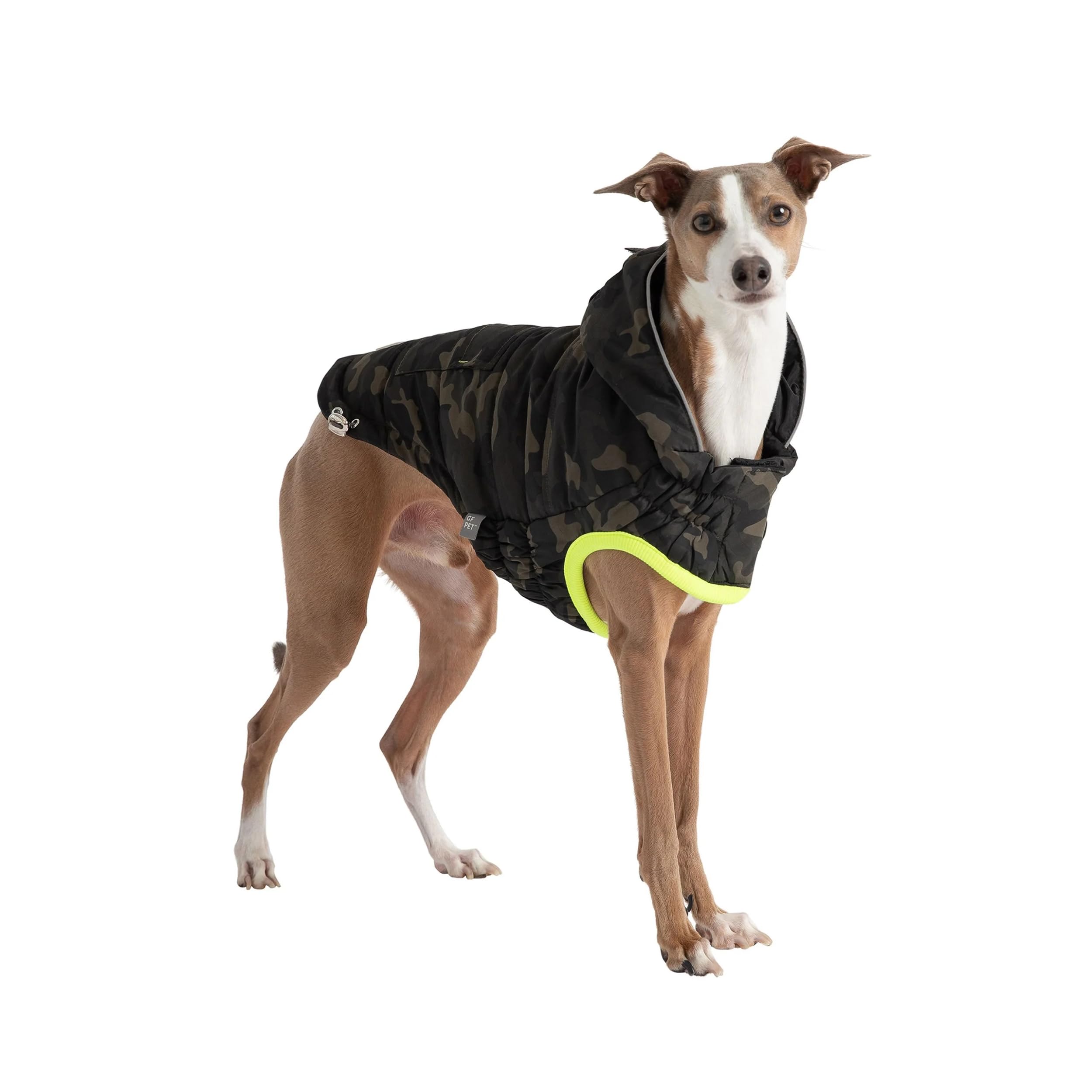 Gf Pet Recycled Parka Dog Coat – Earth-Friendly Waterproof Dog Jacket | Warm Lining, Classic Style | Outwear For Small Medium Large Dogs – Camouflage - 4Xl