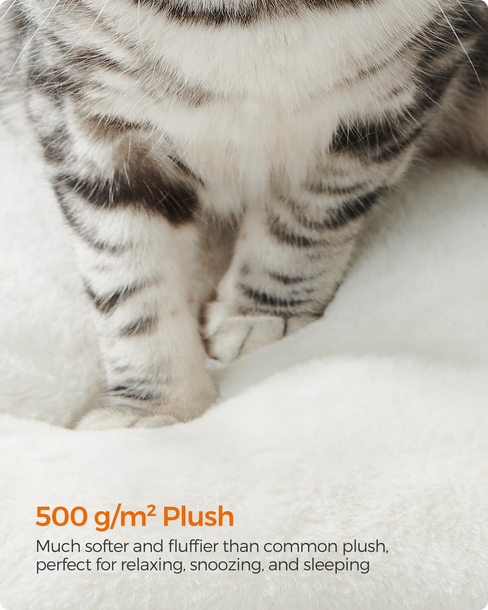 Feandrea Cat Tree, 54.3-Inch Modern Cat Tower For Indoor Cats, Multi-Level Cat Condo, Ultra-Soft Plush, Scratching Posts, Hammoc