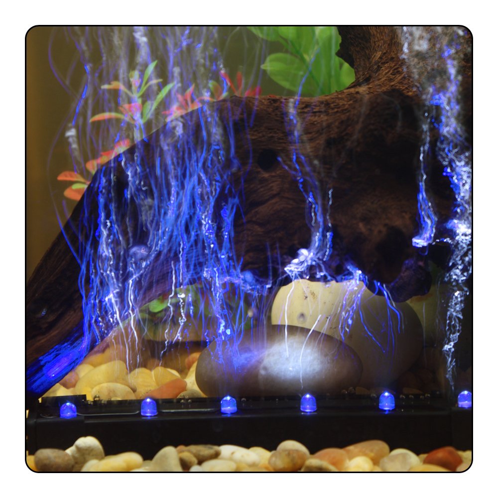 Viaaqua6 In 1.8 Wattblue Led Light And Airstone