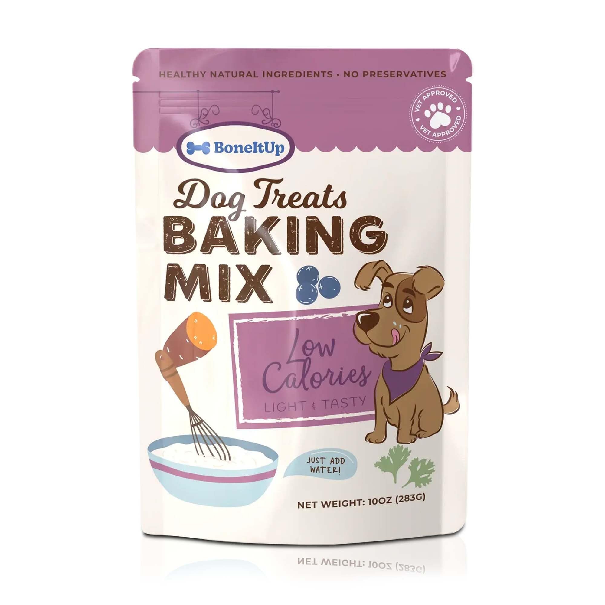 BoneItUp Dog Treats Baking Mix(Low Calories), All-Natural, Vet-Approved, Nutrient-Rich Ingredients, Low CaloriesTreats for Dogs,