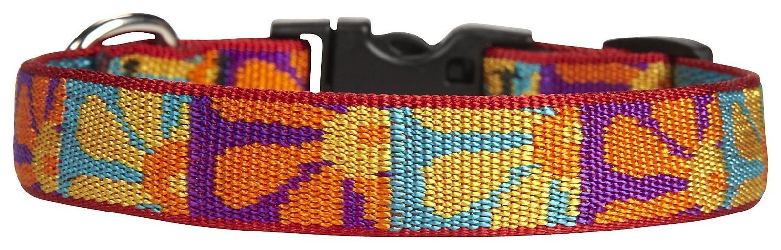 Lupinepet Originals 3/4' Crazy Daisy 13-22' Adjustable Collar For Medium And Larger Dogs