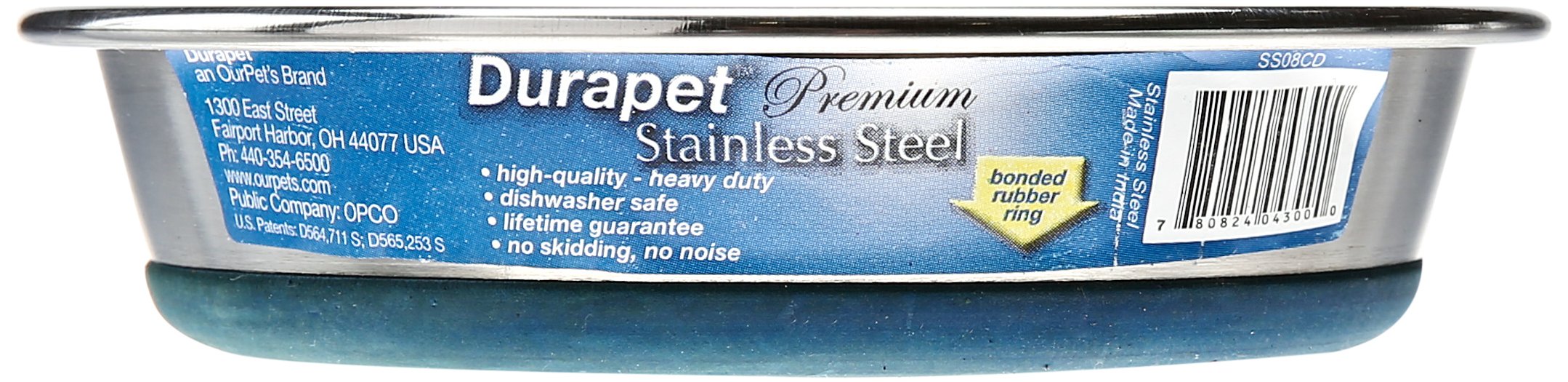 Our Pet, Durapet Cat Dish, 8 Oz