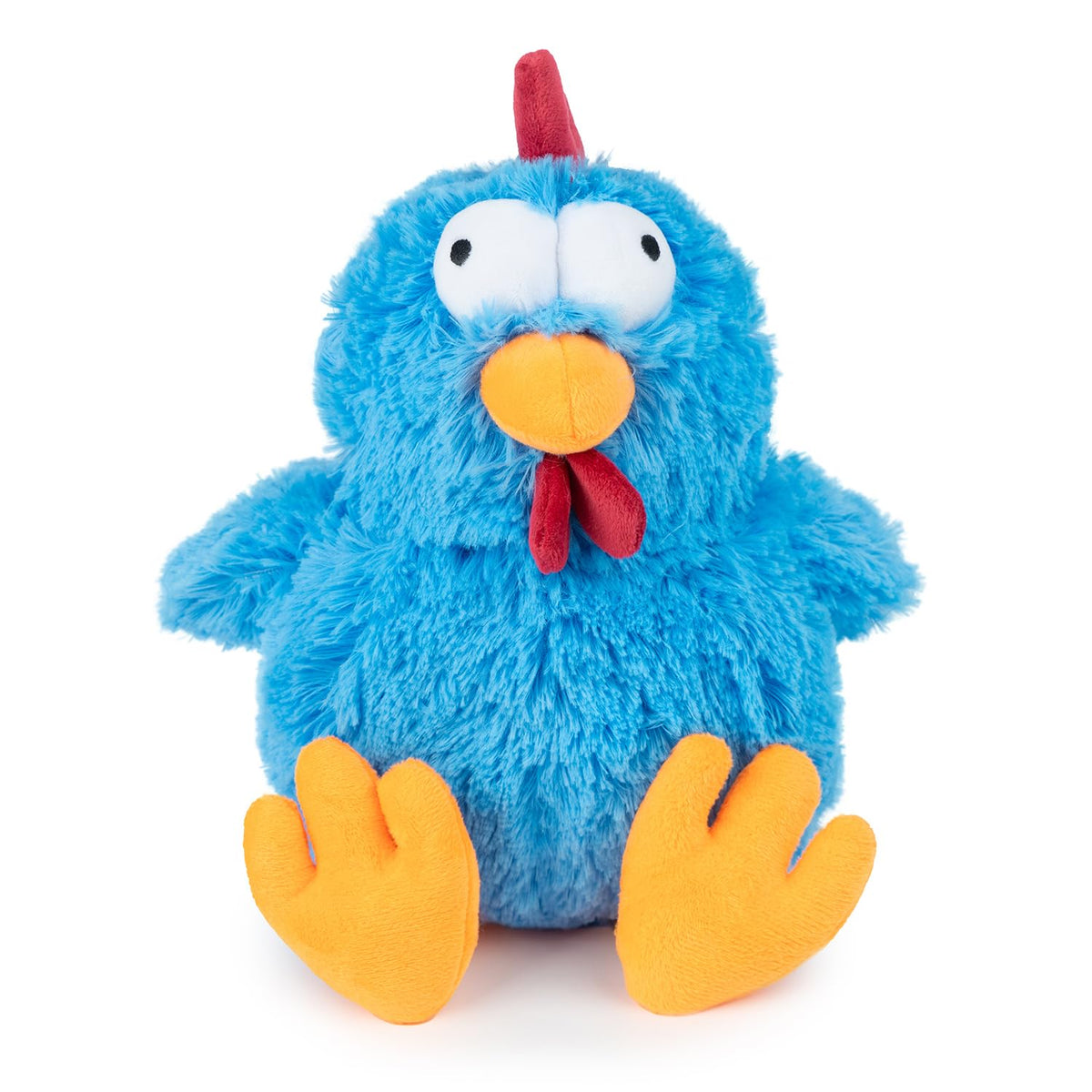 Best Pet Supplies Mrs. Cluck Plush Toy for Small/Medium Dogs