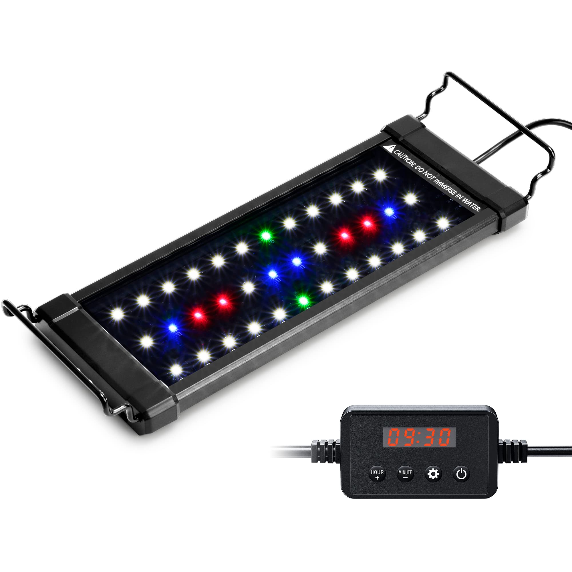 Nicrew Classicled Plus Led Aquarium Light With Timer, 10 Watts, For 12 To 18 Inch Fish Tank Light, Daylight And Moonlight Cycle,