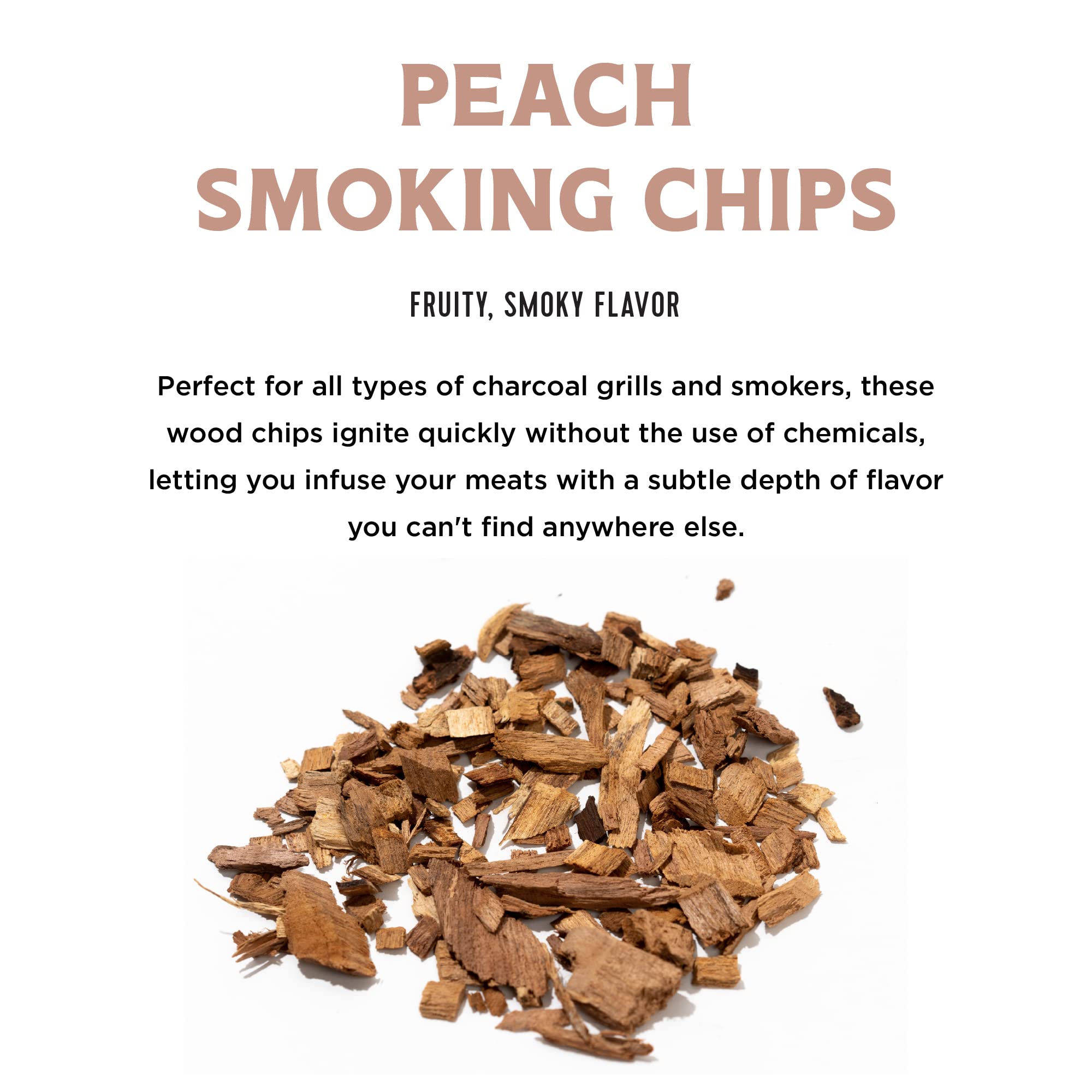 Fire  Flavor Premium All Natural Wood Chips For Smoker - Wood Chips For Smoking - Smoker Wood Chips - Smoker Accessories Gifts F