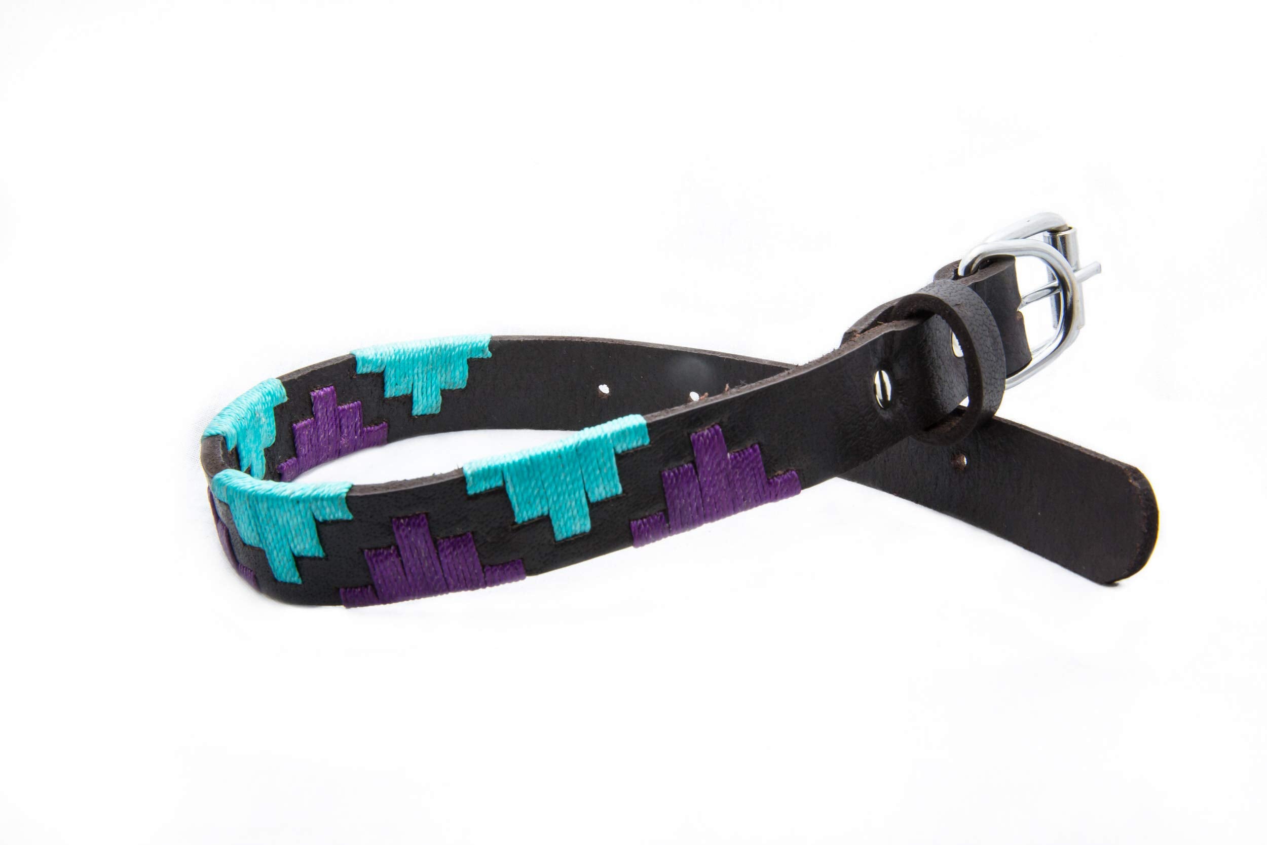Gaucho Goods Leather Dog Collar (Miami-Xs) For Small Dogs