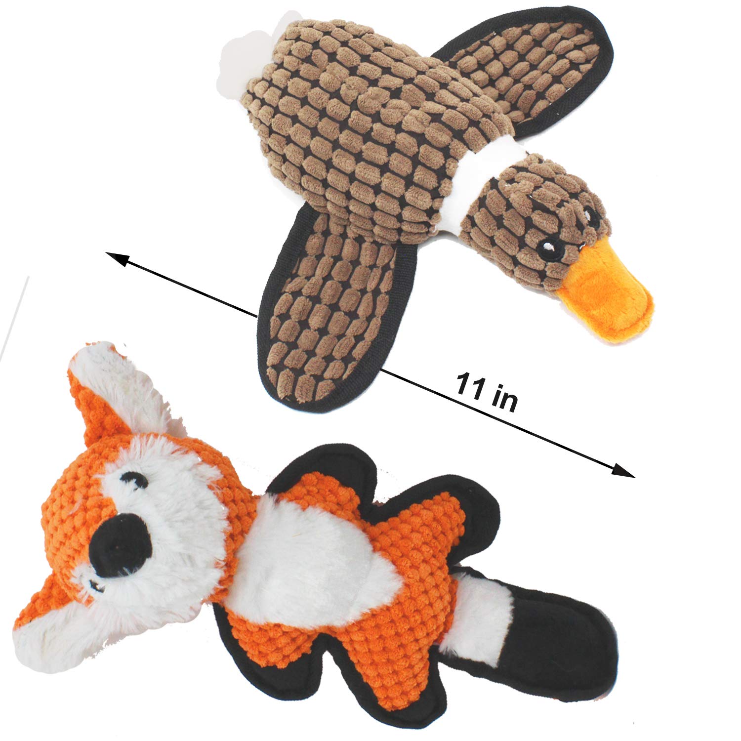 Jalousie Multipack Dog Squeaky Toys Strong Almost Indestructible, with Added Liner for Longer Play Dog Chew Toys (5 Pack Tough)