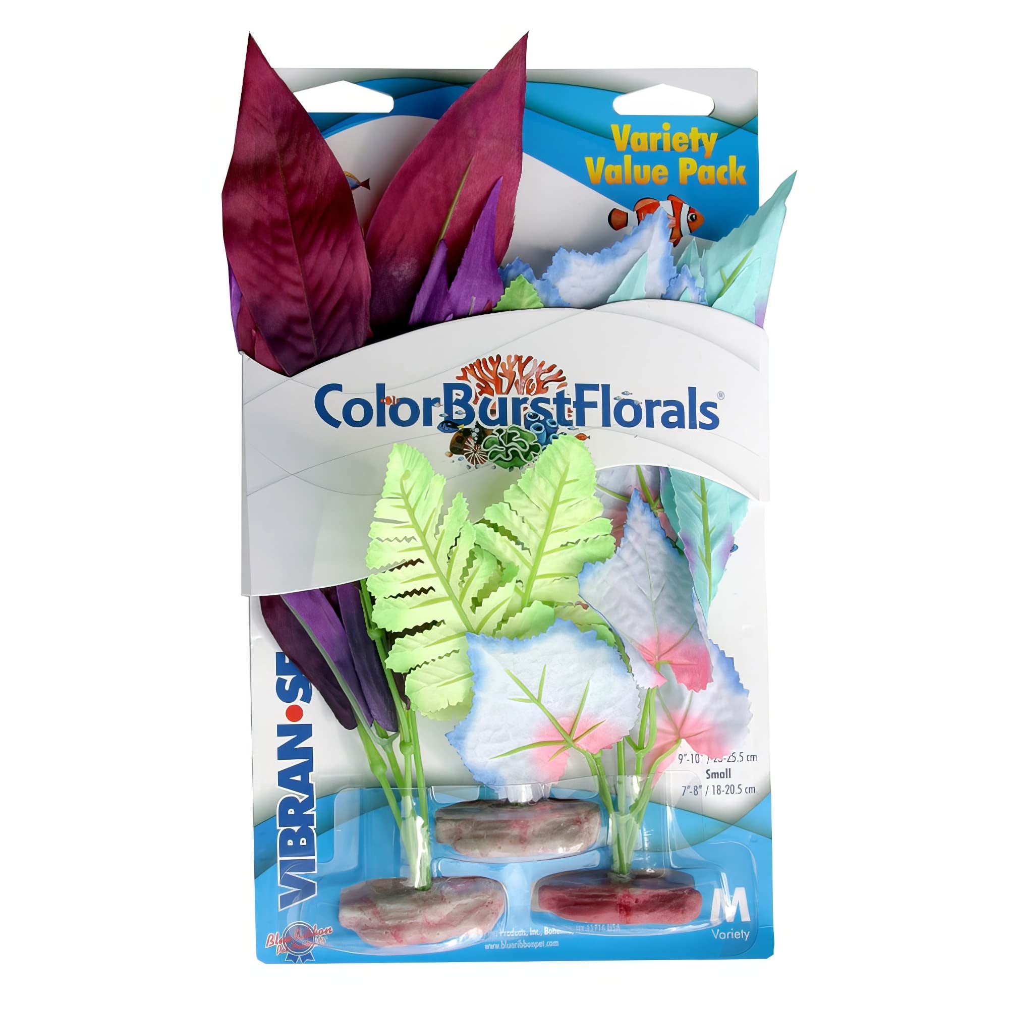 Blue Ribbon Pet Products Ablcbmvp 3-Pack African Fern Cluster Plant For Aquarium