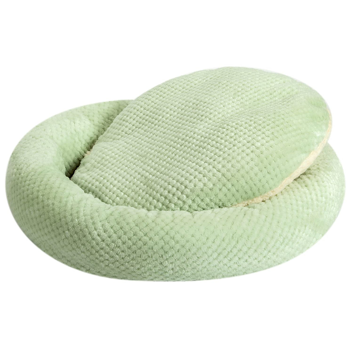 Wonder Miracle Fuzzy Deluxe Pet Beds, Super Plush Dog Or Cat Beds Ideal For Dog Crates, Machine Wash & Dryer Friendly (24'' X 24
