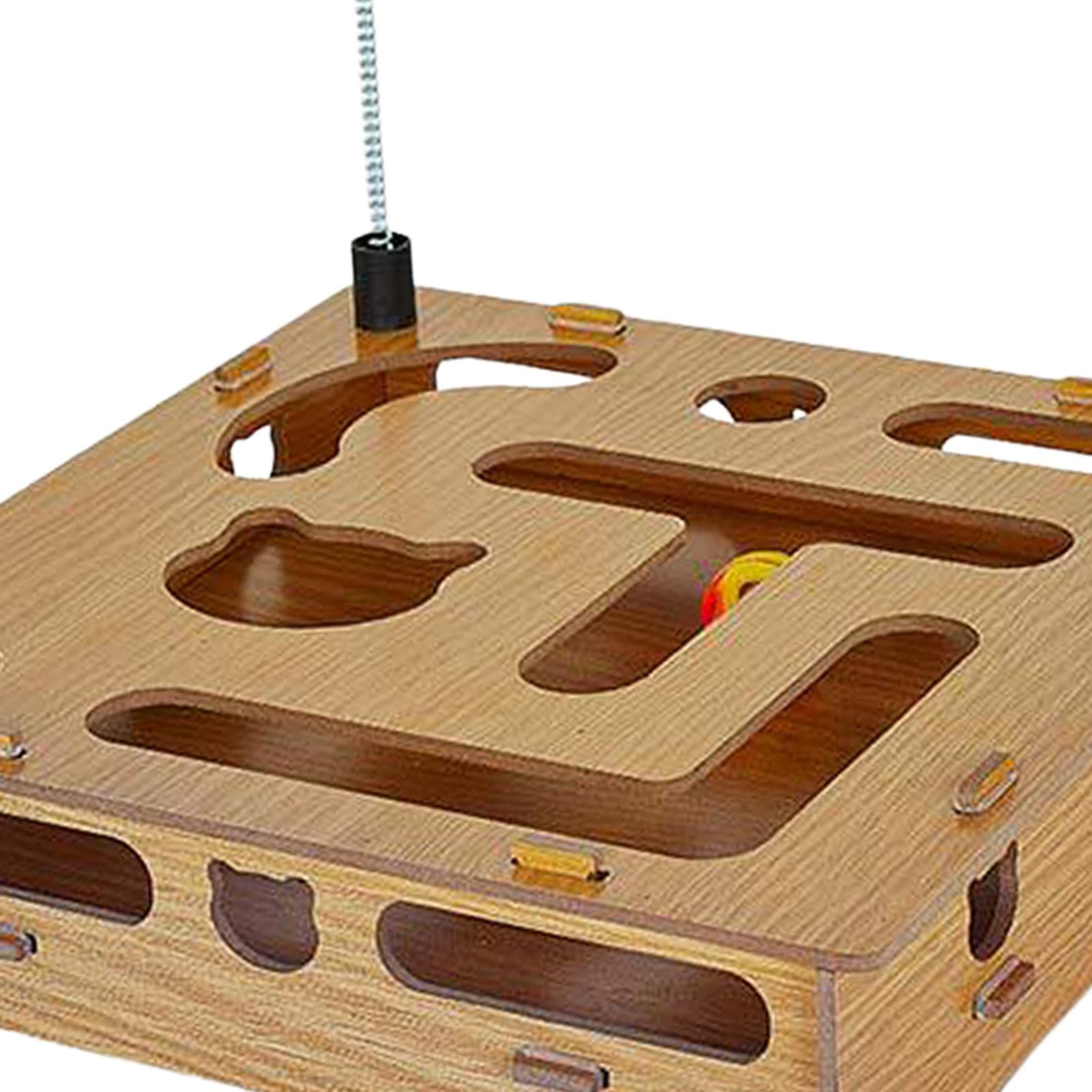 Enakshi Cat Interactive Toys Scratching Board Exercise Pets Track Ball Board Toy |Pet Supplies | Cat Supplies | Toys
