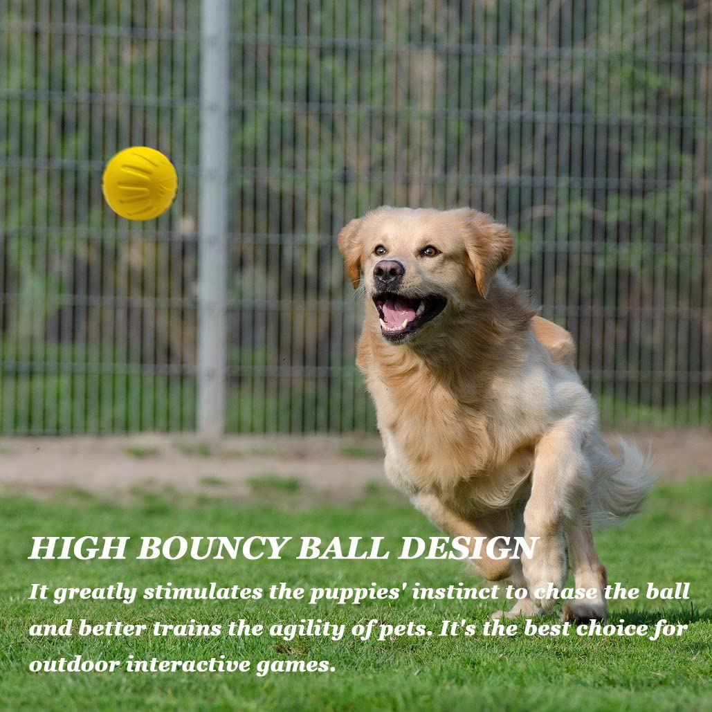 Dlder Dog Toy Balls Fetch Ball Indestructible,Floating Bouncy Balls For Dogs Aggressive Chewers,Lightweight & Tough,Durable Foam