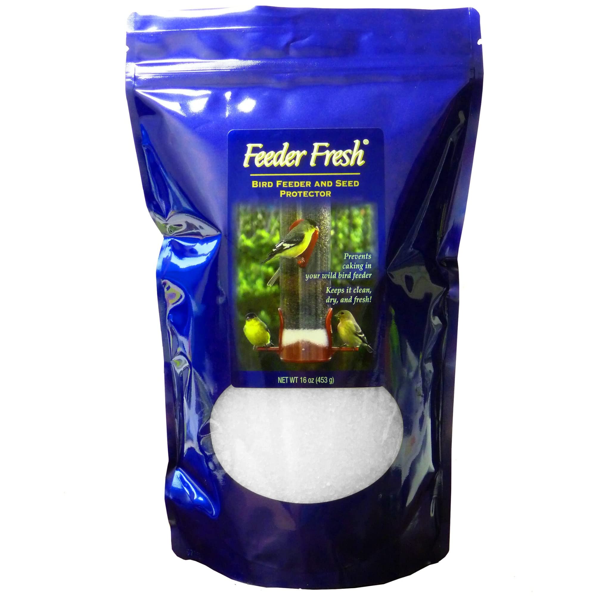 Sapphire Labs Feeder Fresh Bird Feeder and Seed Protector | Keeps Bird Seed for Outside Feeders Clean, Dry and Fresh Preventing 